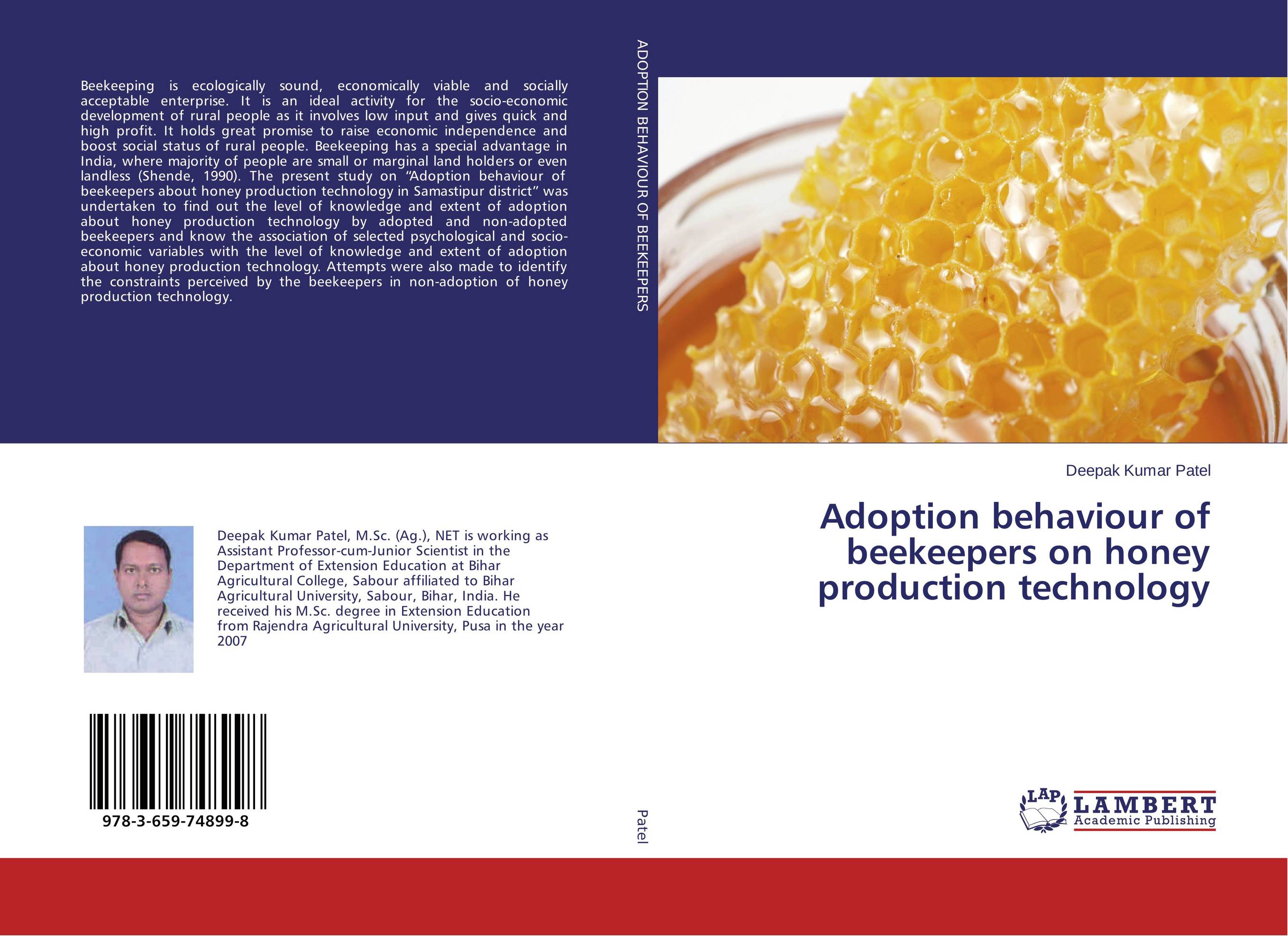 Adoption behaviour of beekeepers on honey production technology..