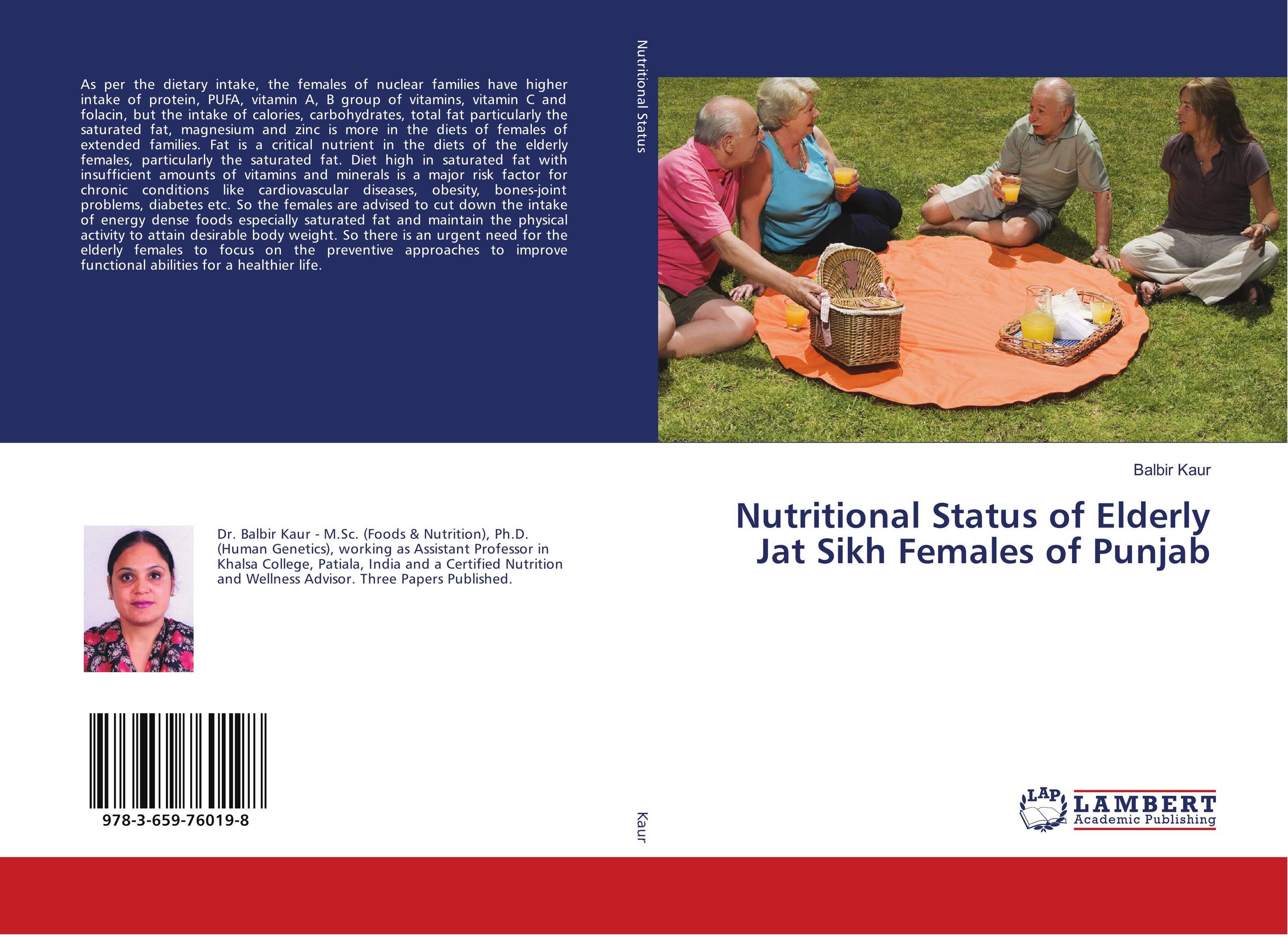 Nutritional Status of Elderly Jat Sikh Females of Punjab..