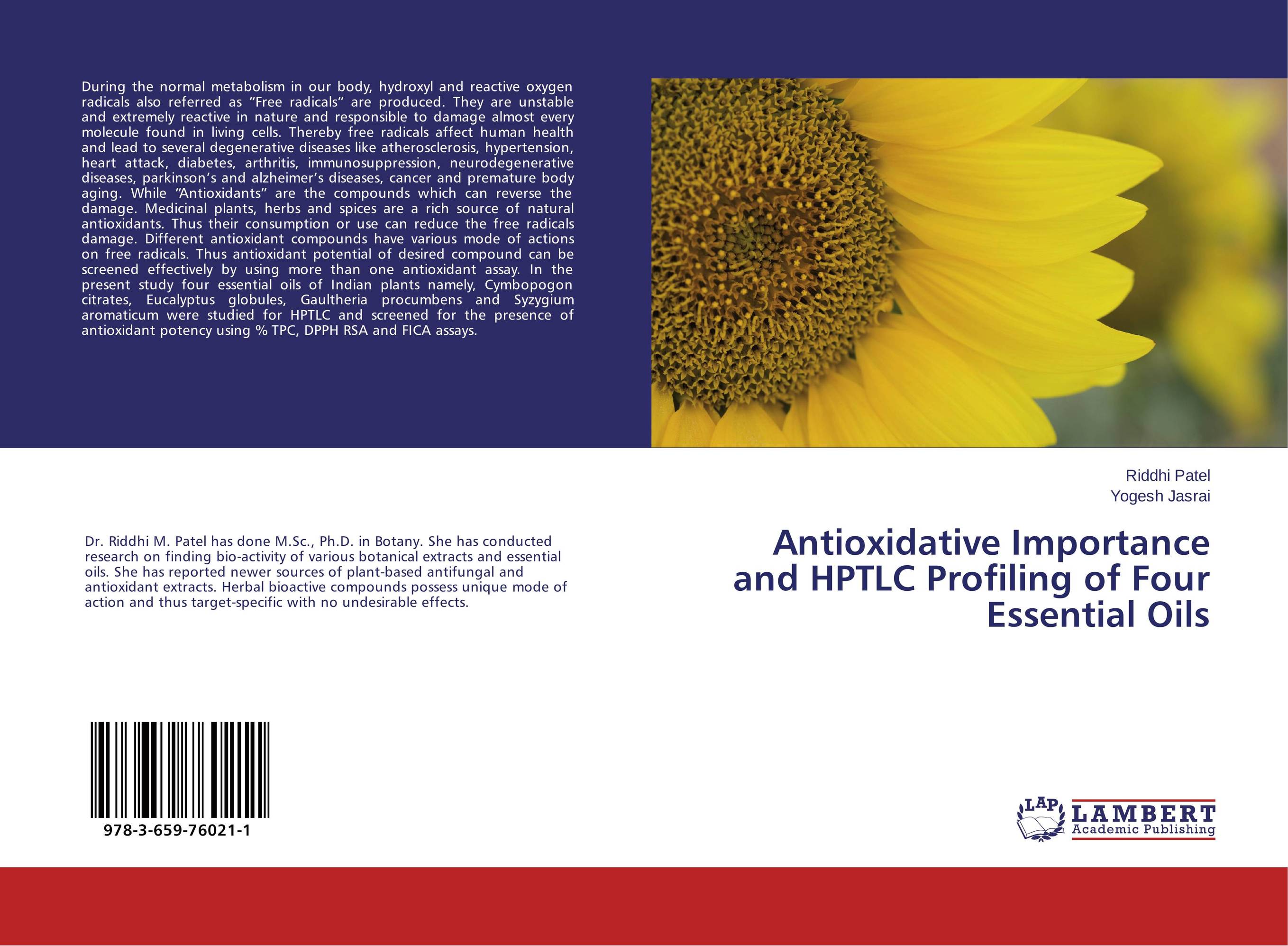 Antioxidative Importance and HPTLC Profiling of Four Essential Oils..