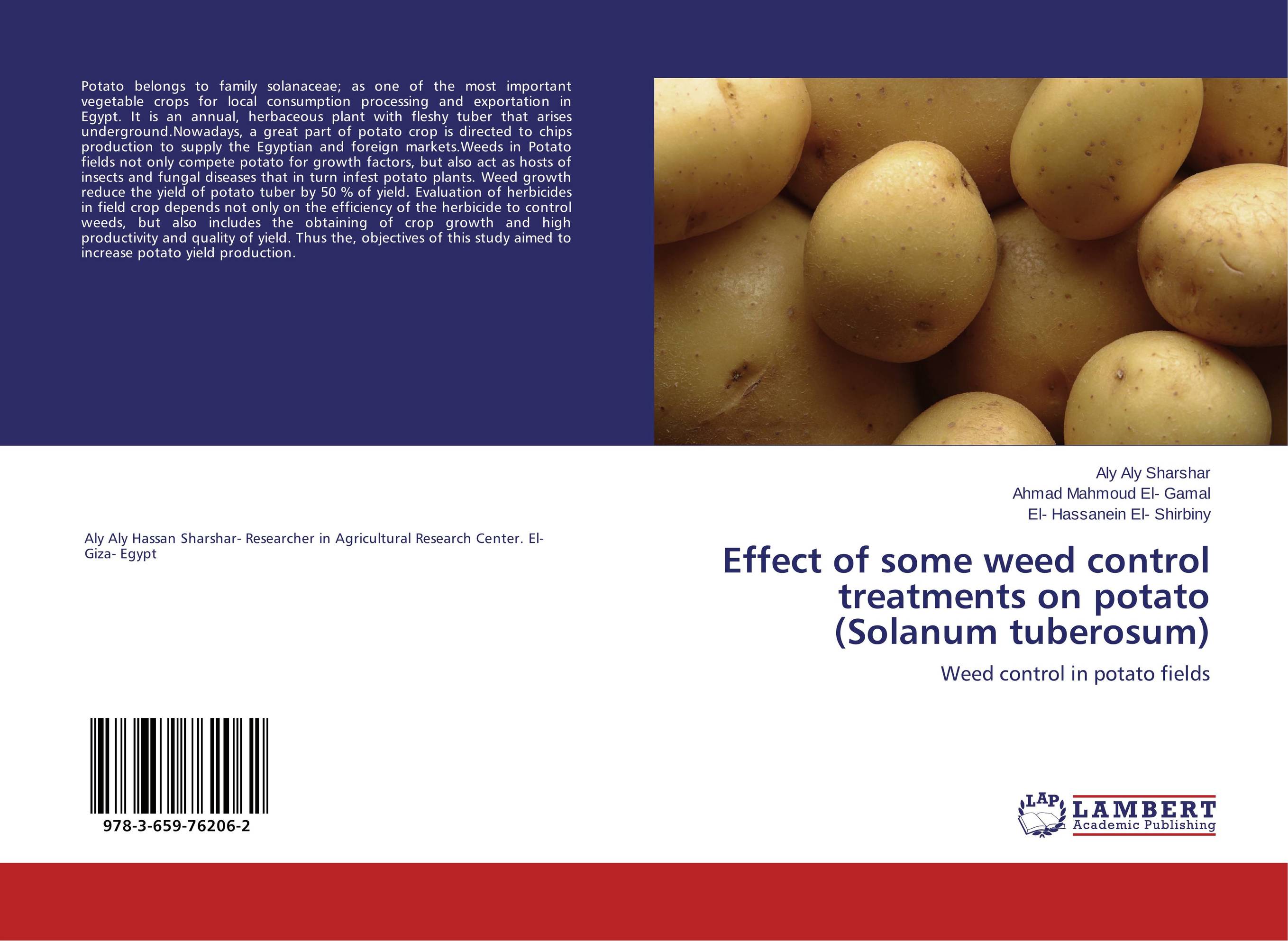 Effect of some weed control treatments on potato (Solanum tuberosum). Weed control in potato fields.