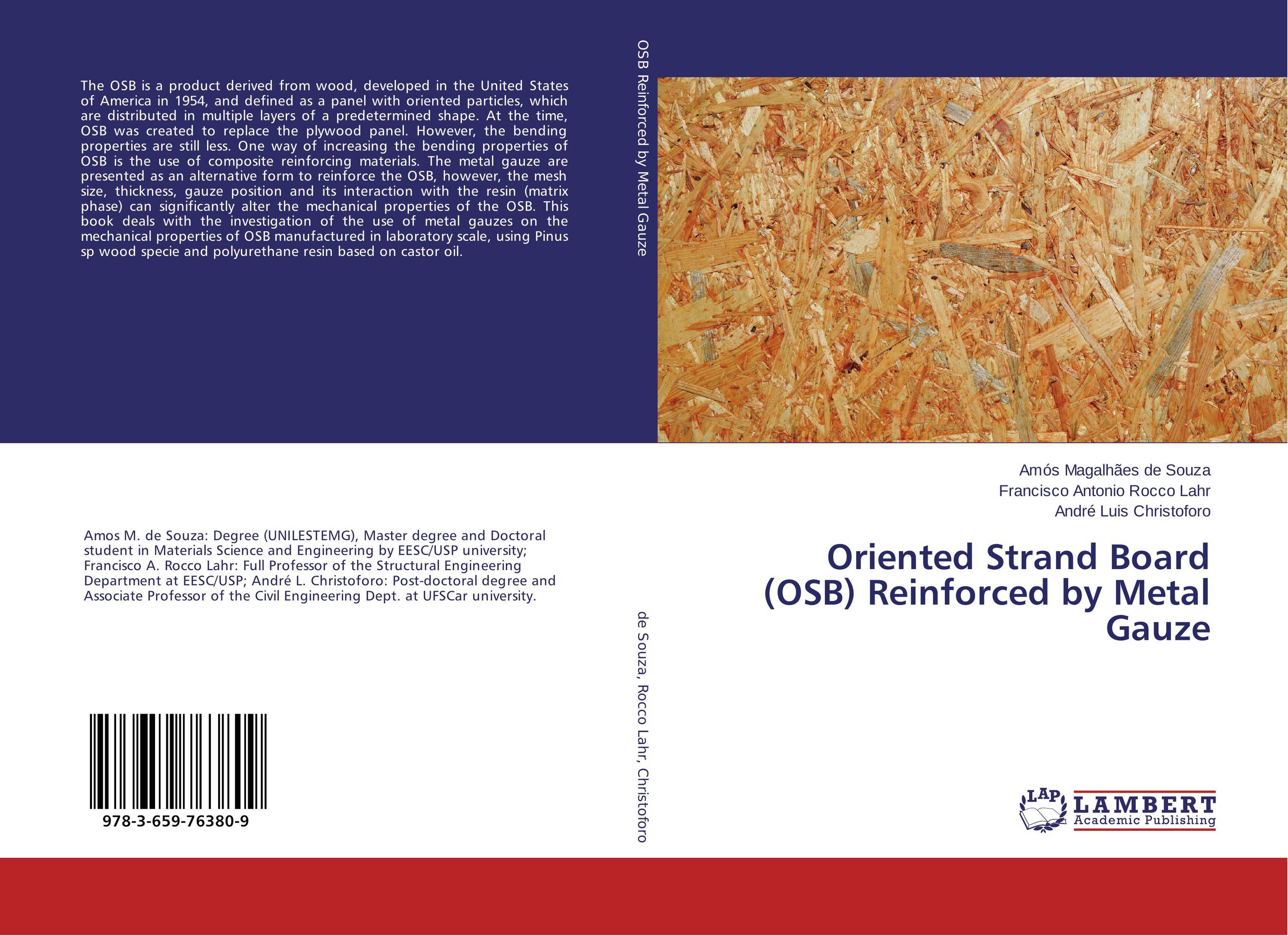 Oriented Strand Board (OSB) Reinforced by Metal Gauze..