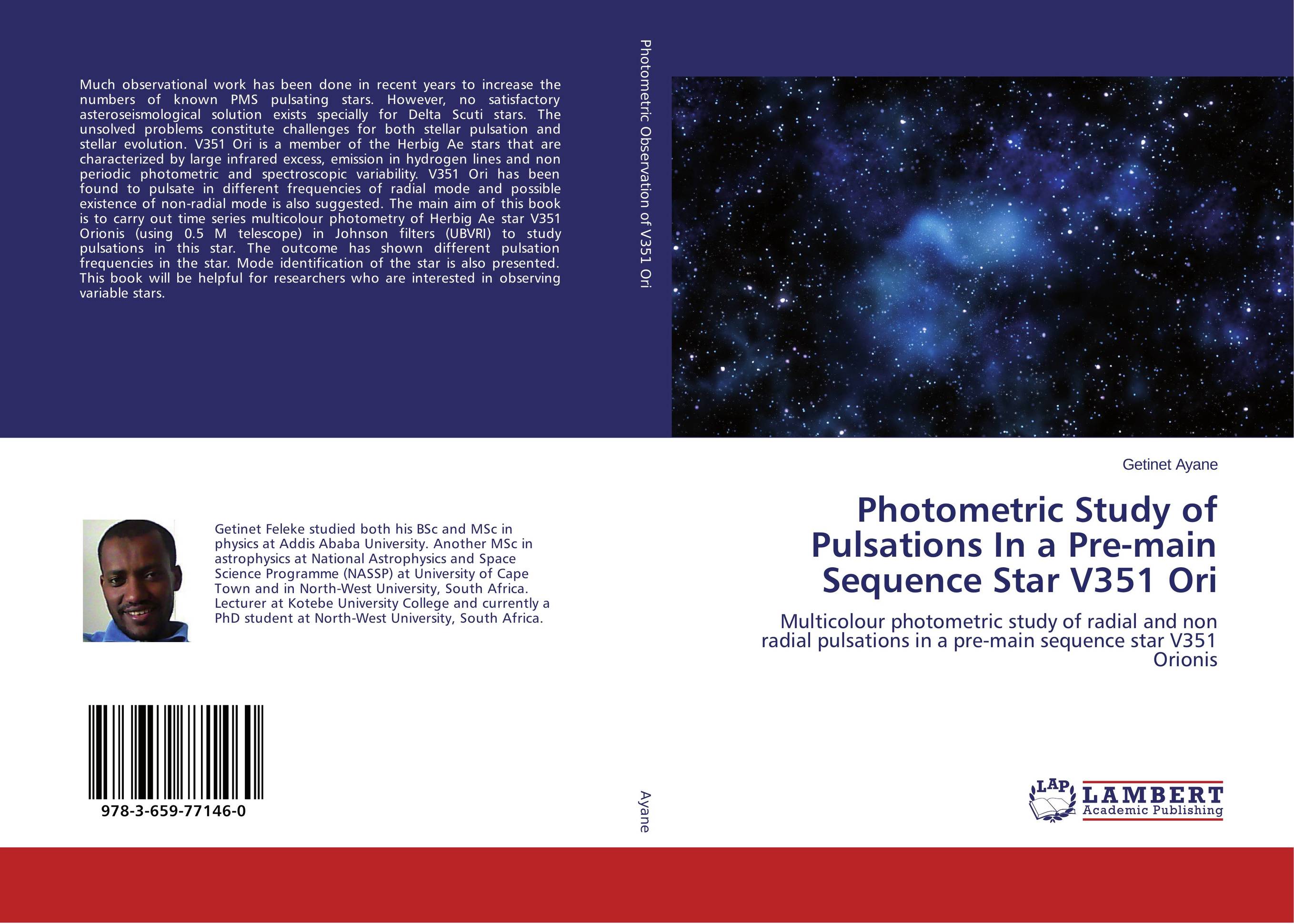 Photometric Study of Pulsations In a Pre-main Sequence Star V351 Ori. Multicolour photometric study of radial and non radial pulsations in a pre-main sequence star V351 Orionis.