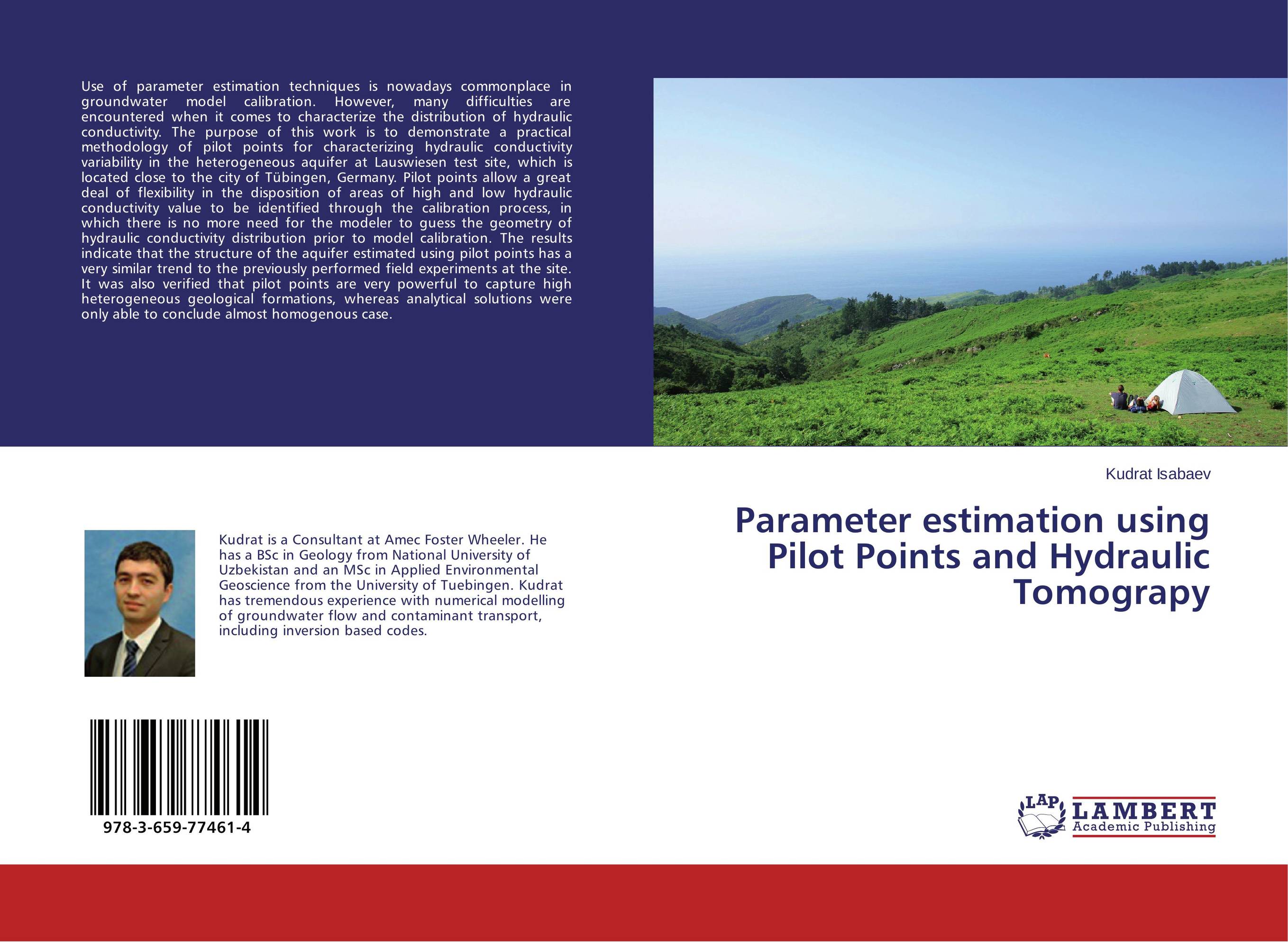 Parameter estimation using Pilot Points and Hydraulic Tomograpy..
