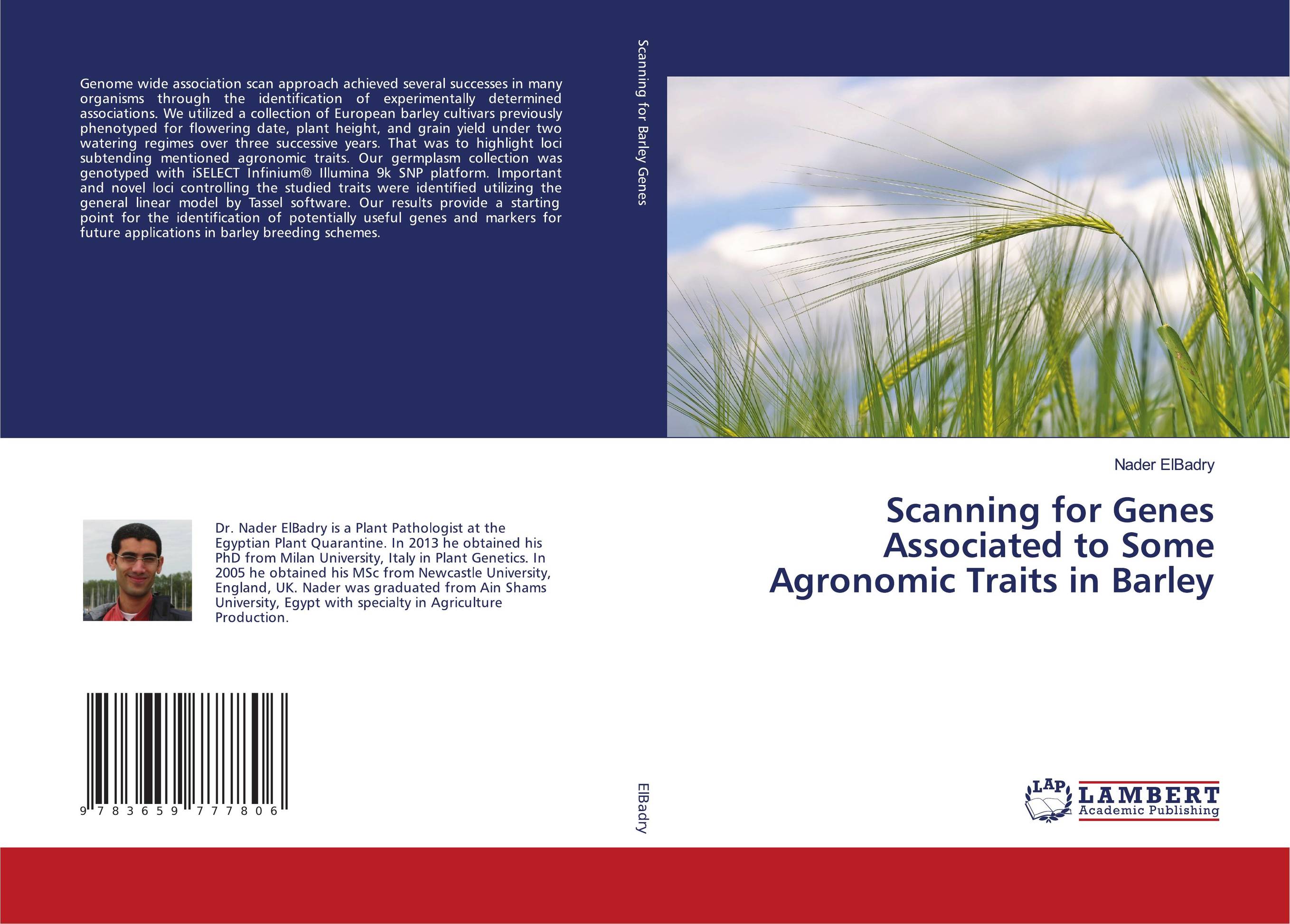 Scanning for Genes Associated to Some Agronomic Traits in Barley..