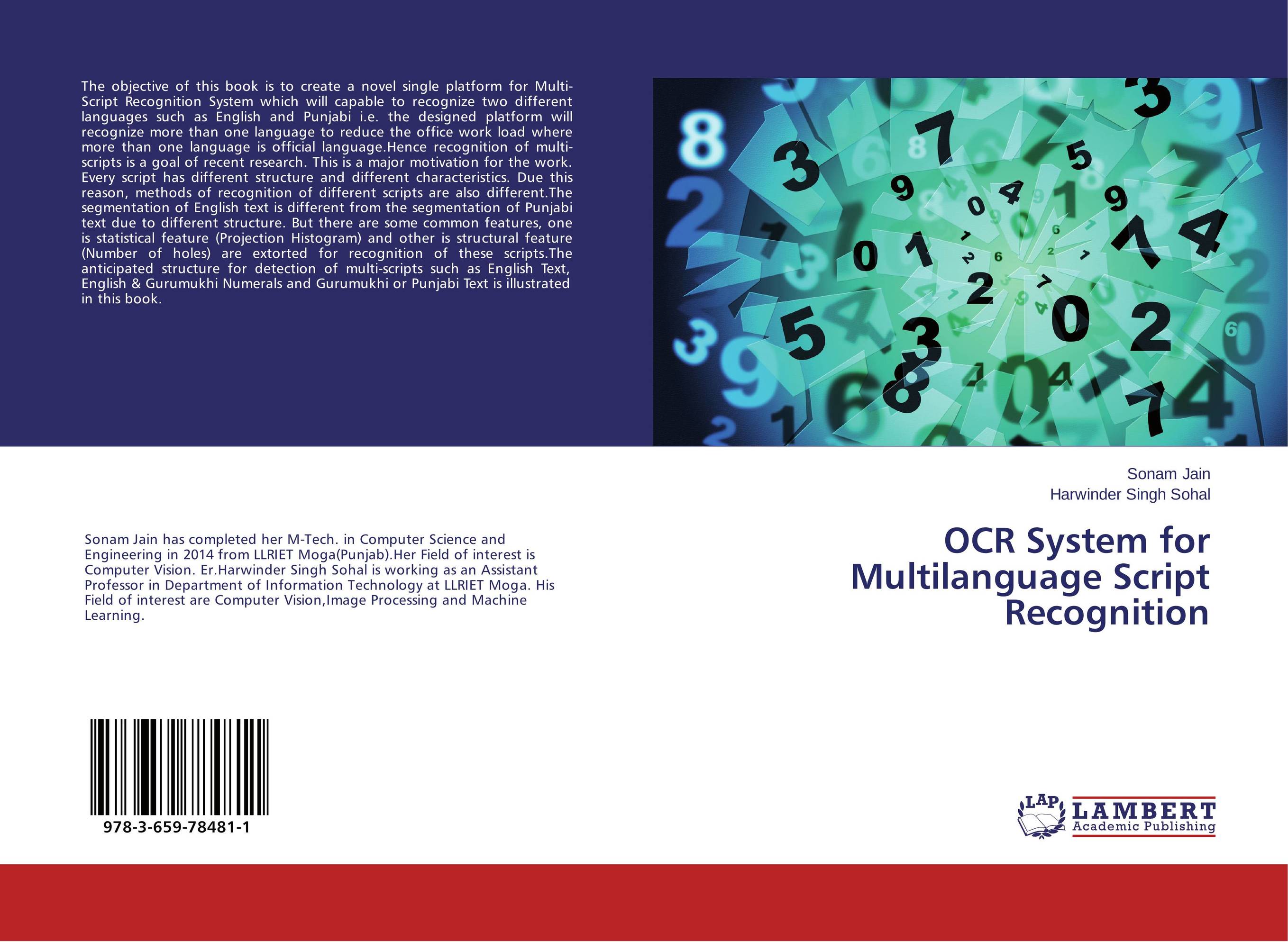 OCR System for Multilanguage Script Recognition..