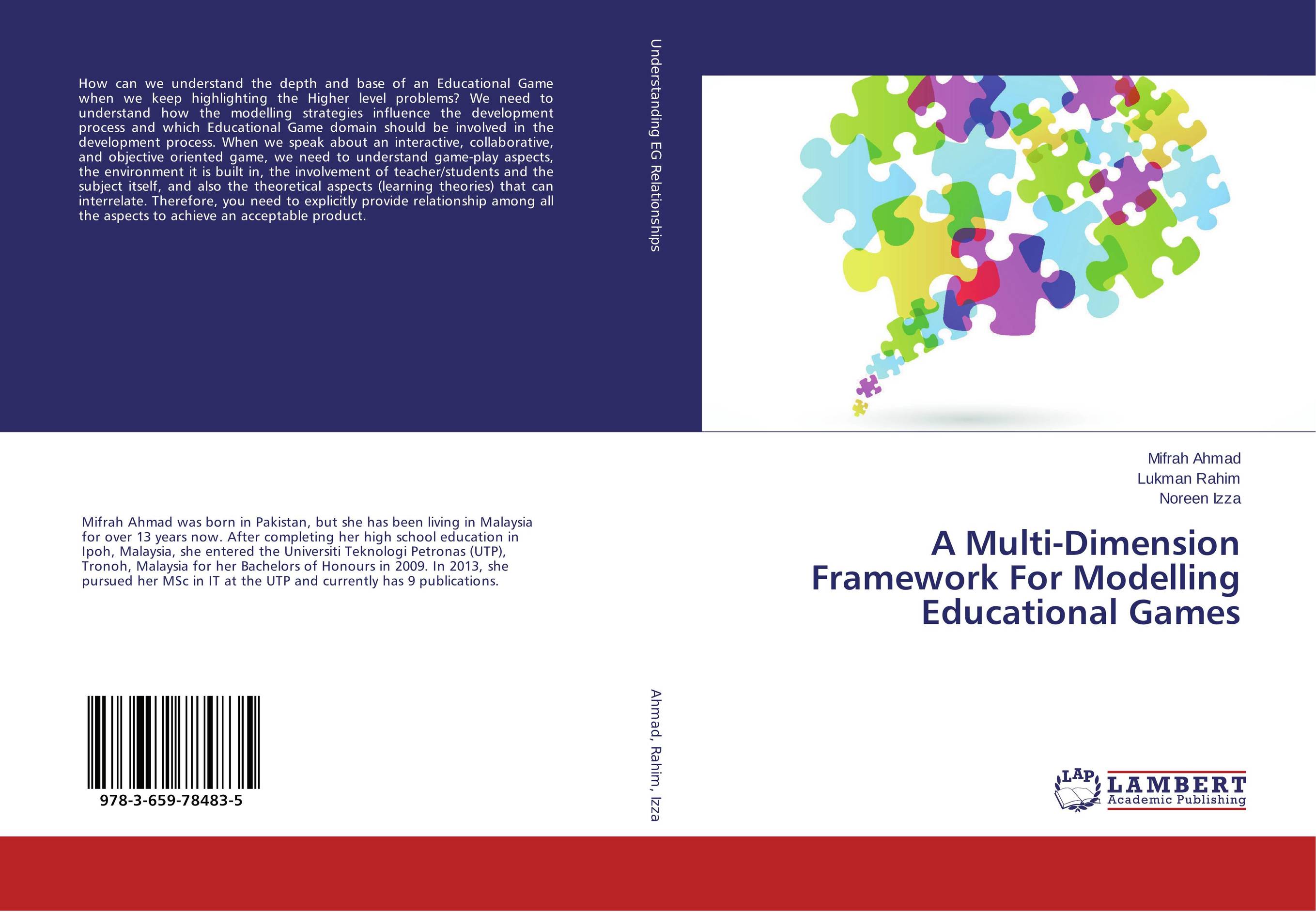 A Multi-Dimension Framework For Modelling Educational Games..