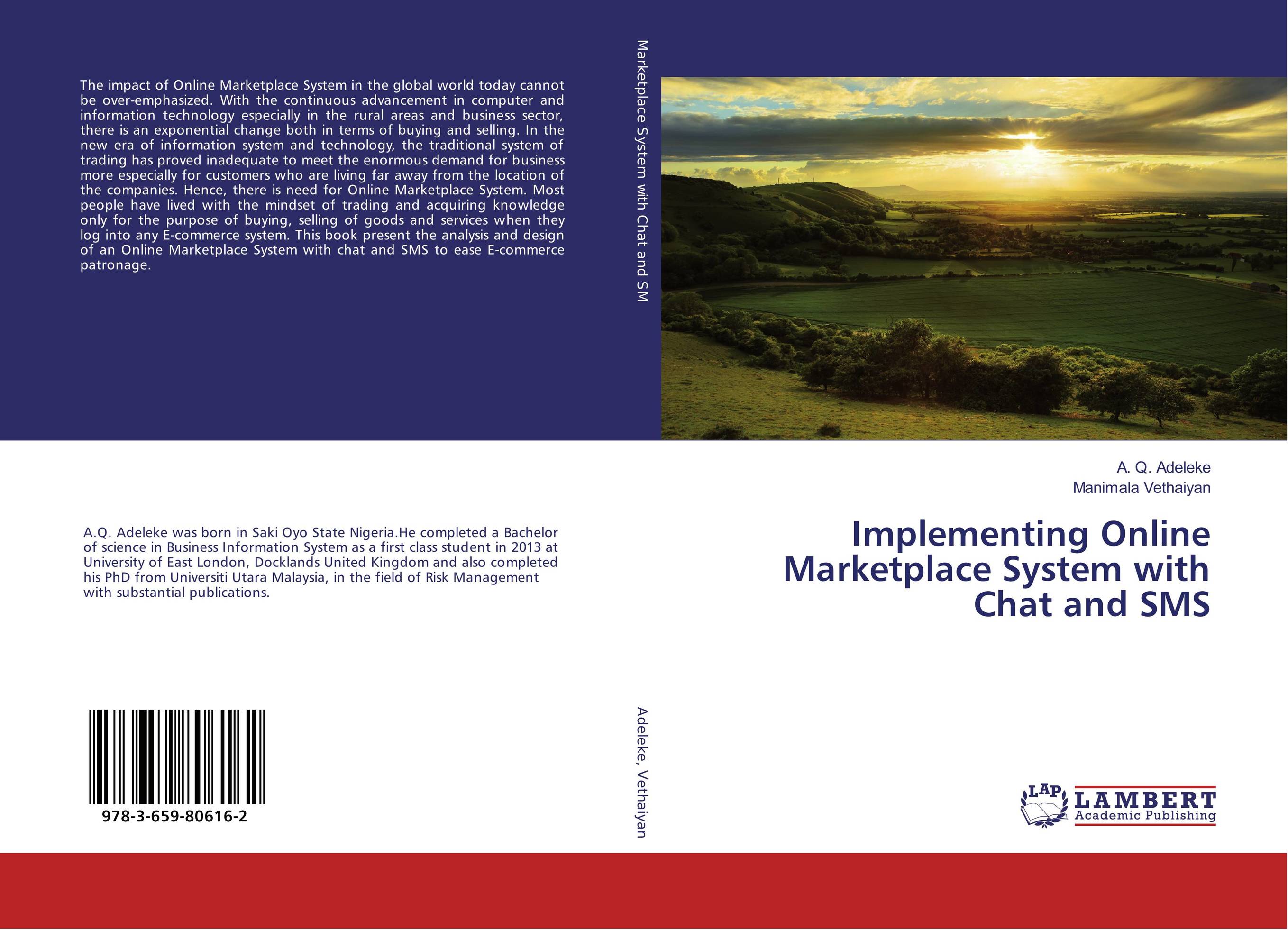 Implementing Online Marketplace System with Chat and SMS..