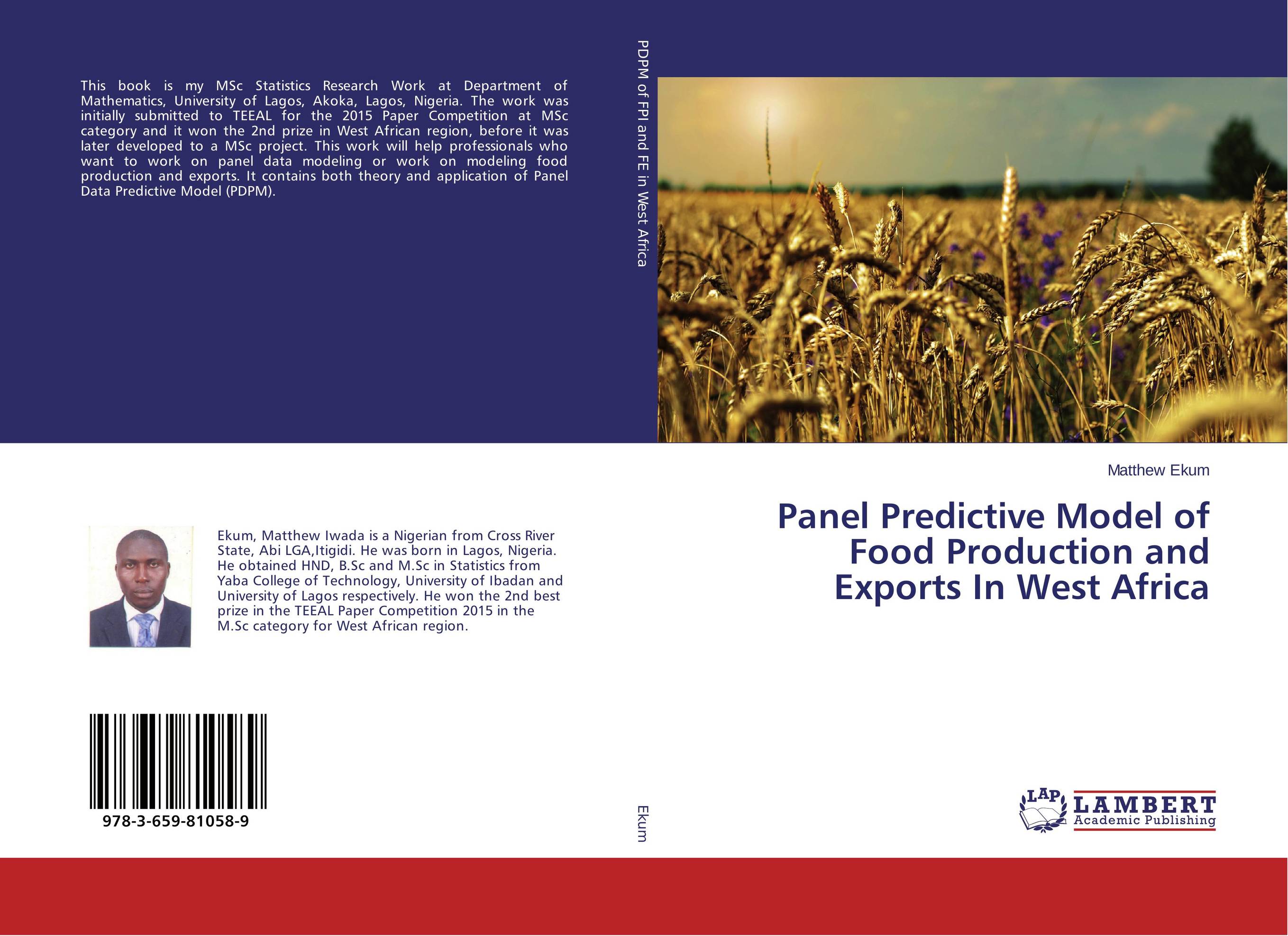 Panel Predictive Model of Food Production and Exports In West Africa..