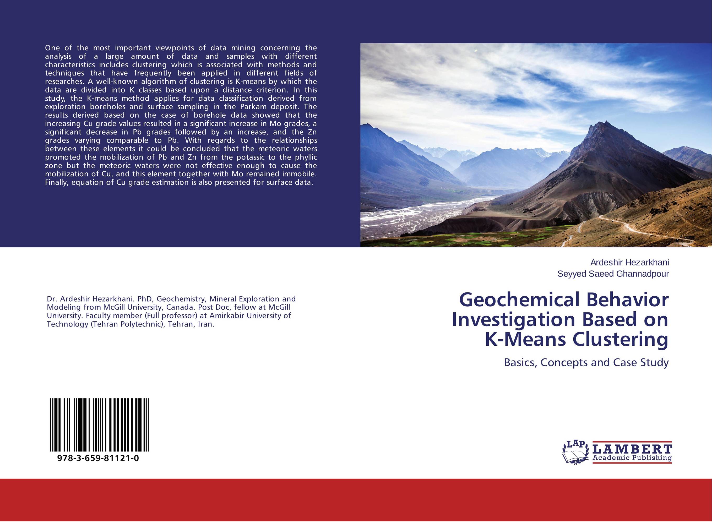 Geochemical Behavior Investigation Based on K-Means Clustering. Basics, Concepts and Case Study.