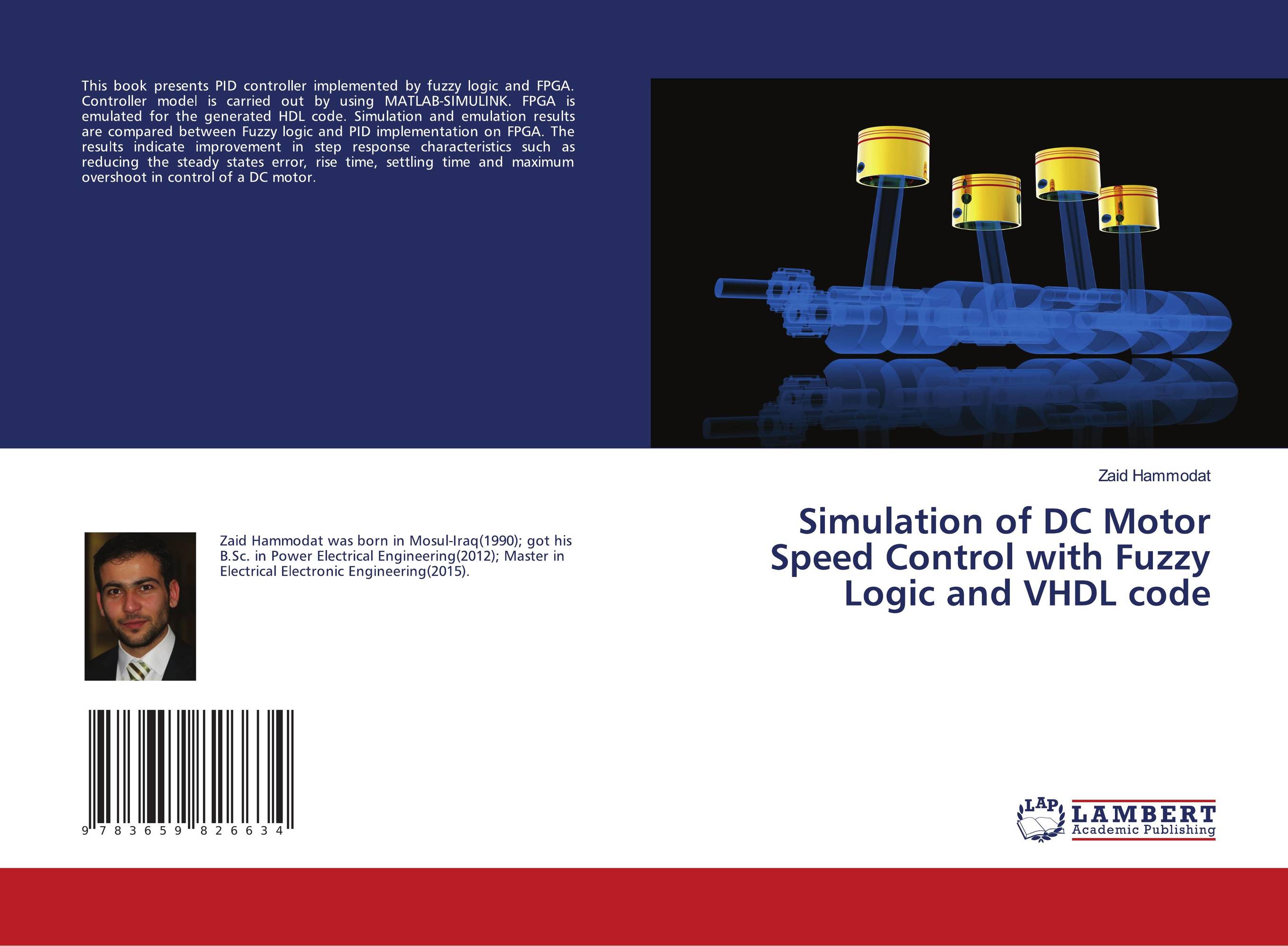 Simulation of DC Motor Speed Control with Fuzzy Logic and VHDL code..