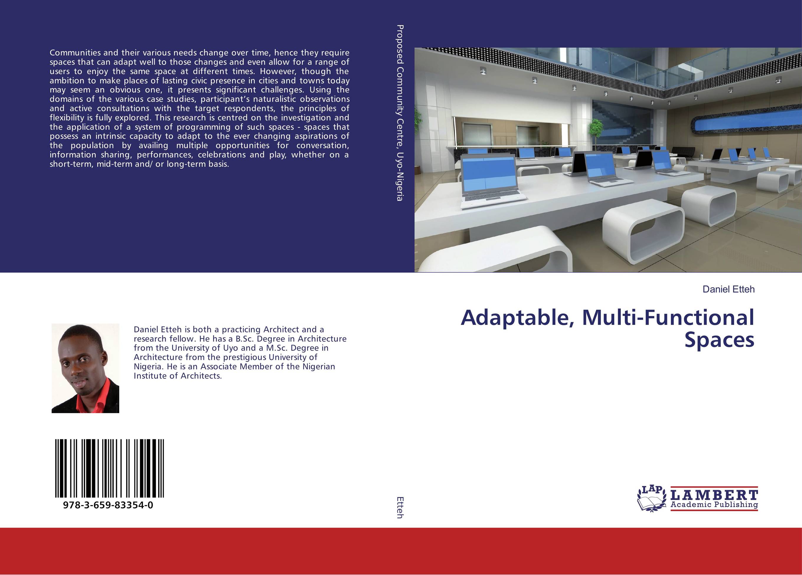 9783659833540 Adaptable, MultiFunctional Spaces Daniel Etteh 9783659833540 Adaptable, MultiFunctional Spaces Daniel Etteh
