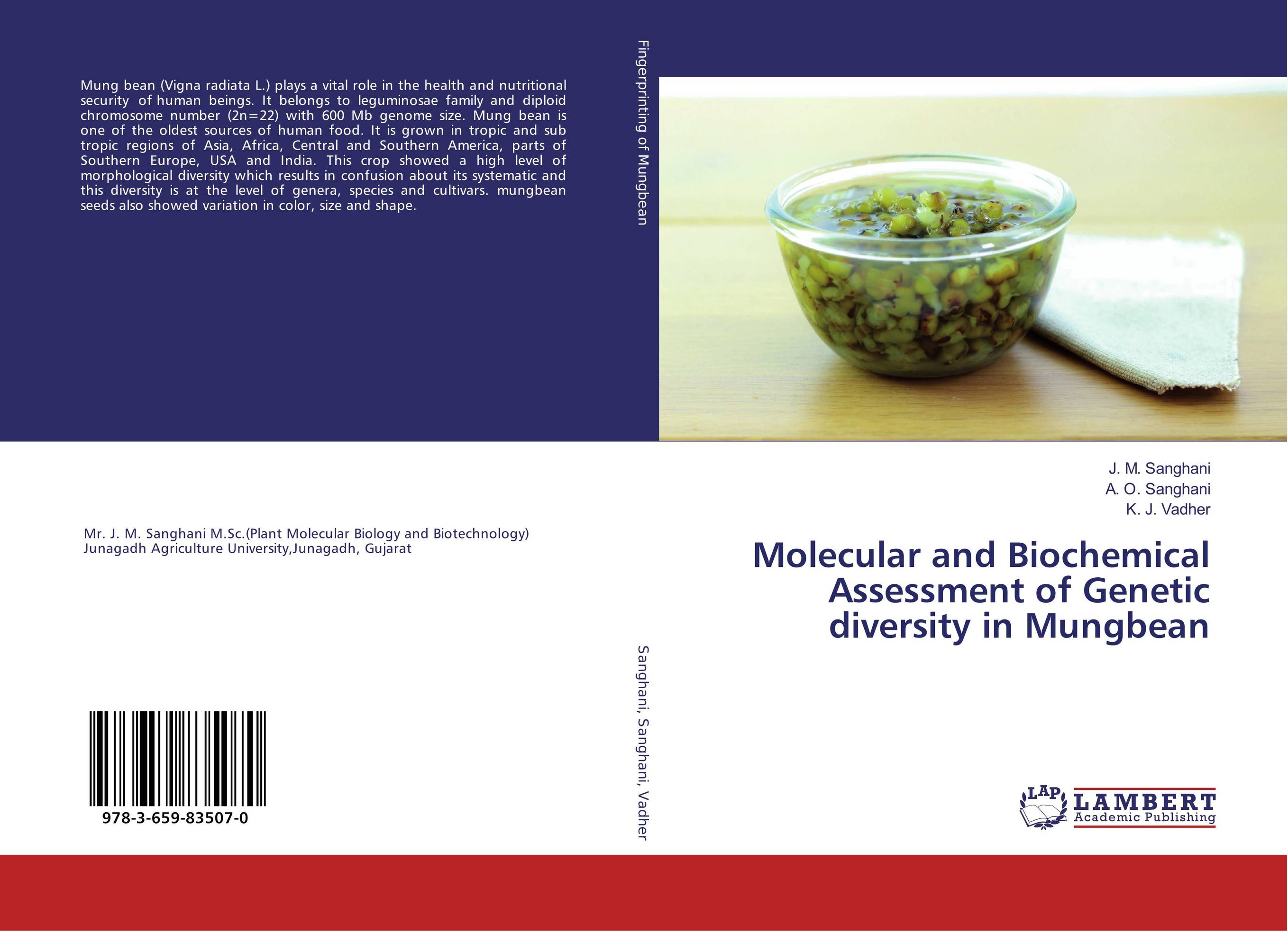 Molecular and Biochemical Assessment of Genetic diversity in Mungbean..