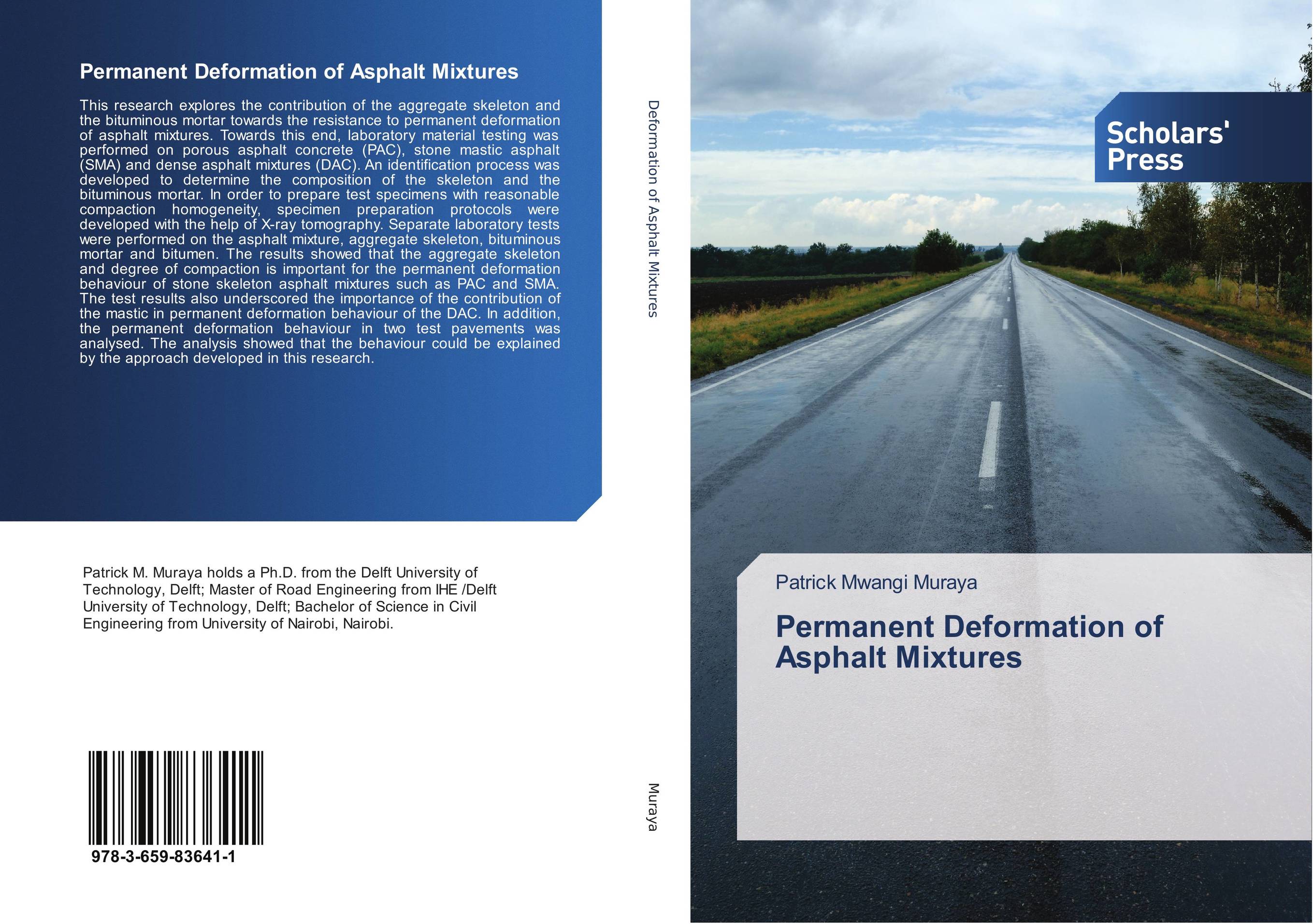 Permanent Deformation of Asphalt Mixtures..