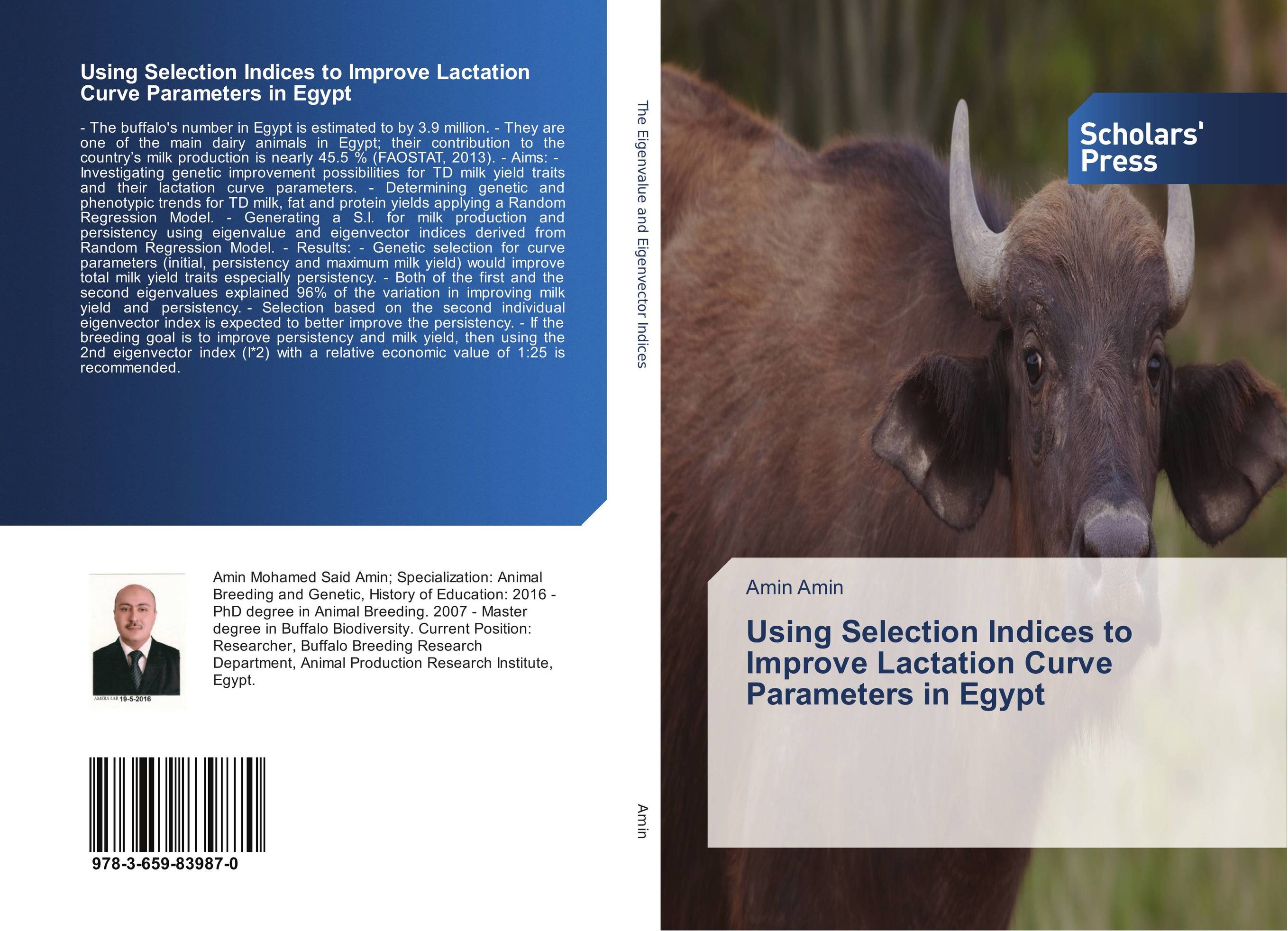 Using Selection Indices to Improve Lactation Curve Parameters in Egypt..