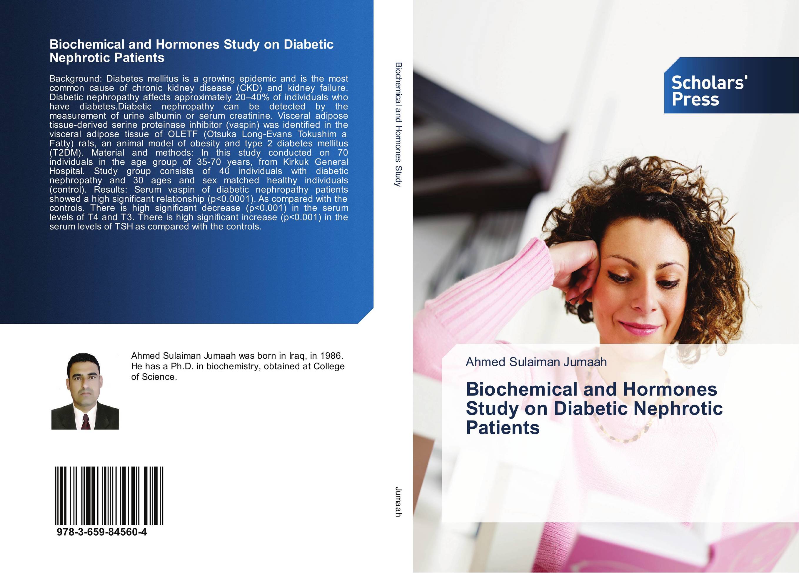 Biochemical and Hormones Study on Diabetic Nephrotic Patients..