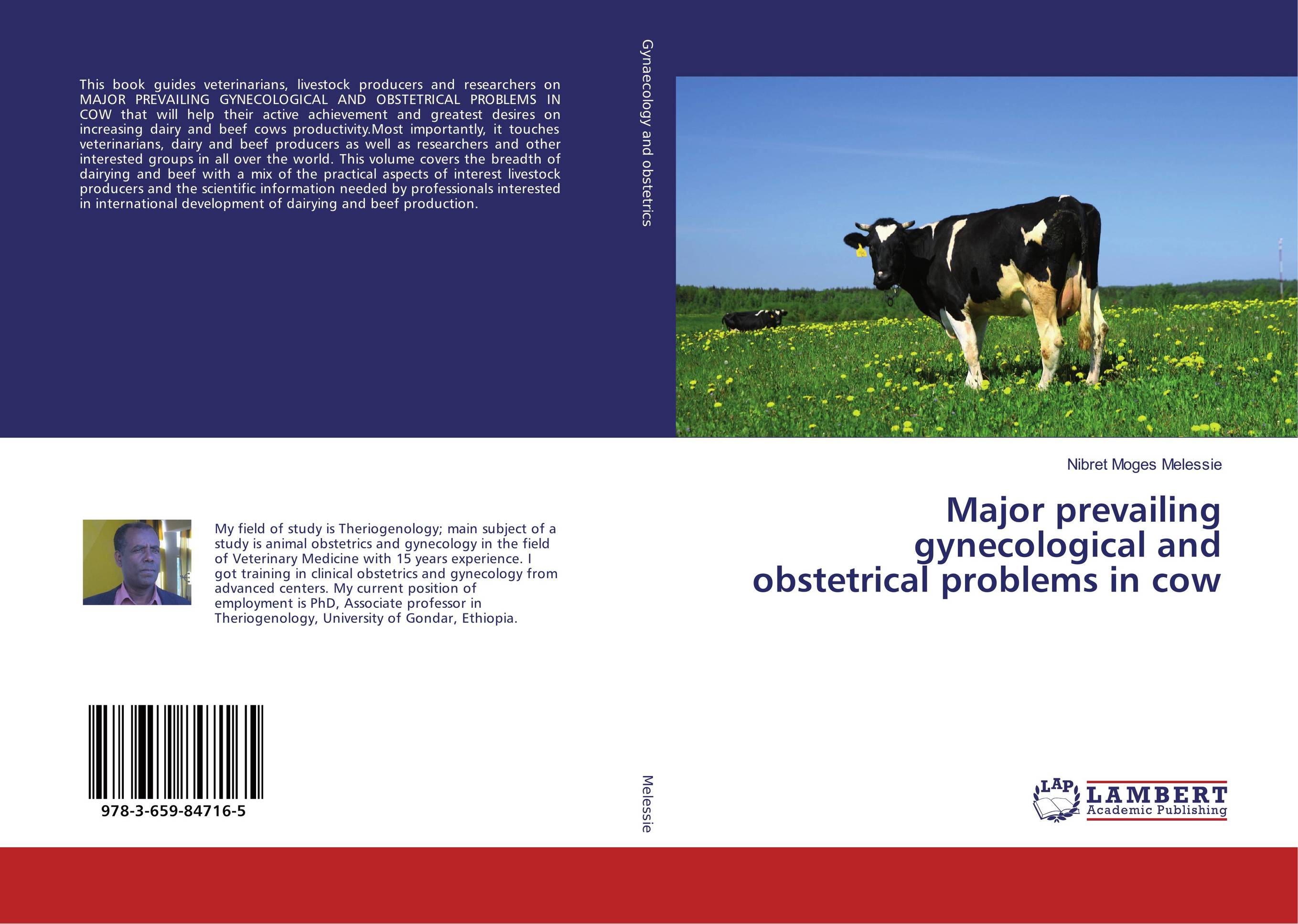 Major prevailing gynecological and obstetrical problems in cow..
