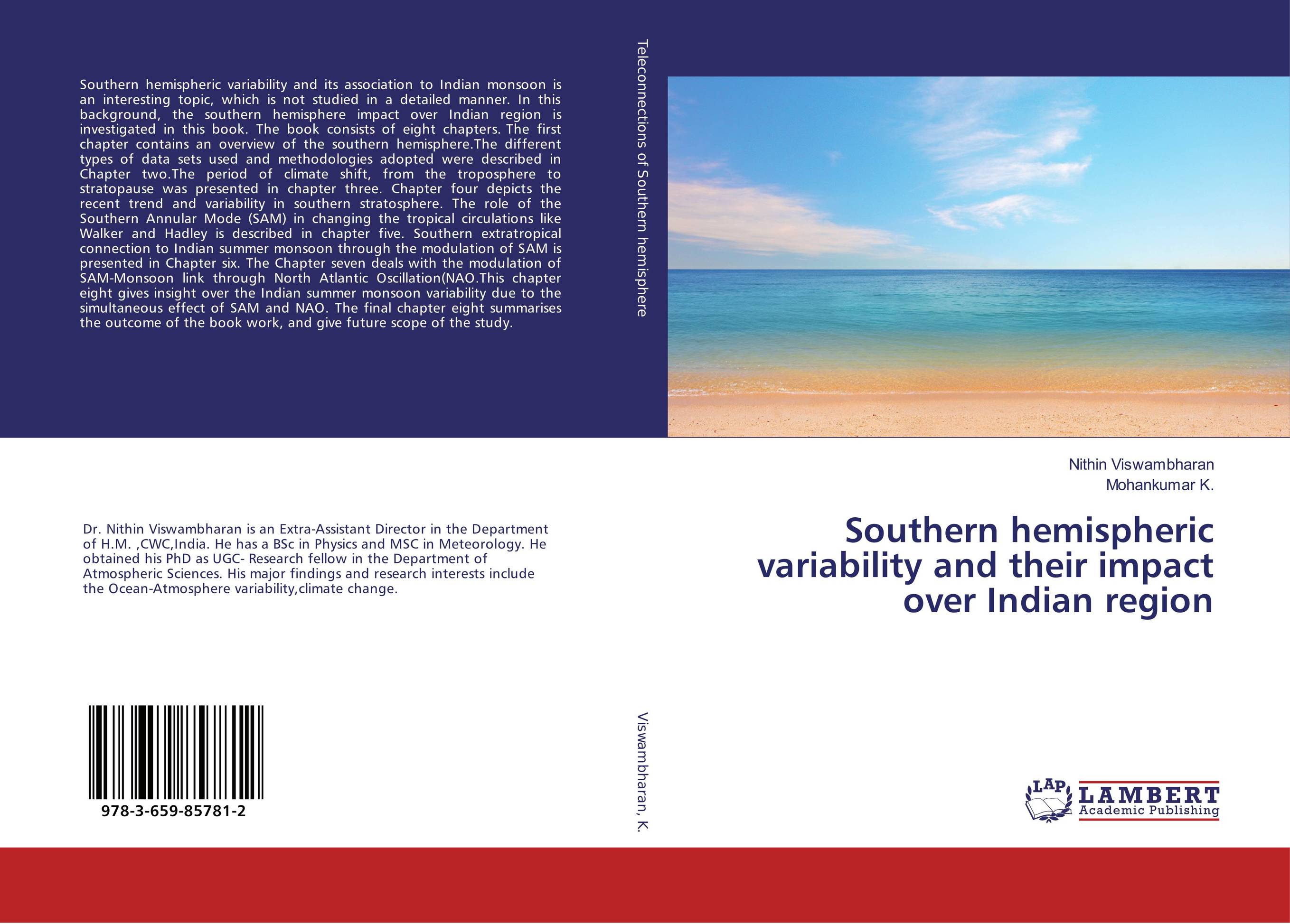 Southern hemispheric variability and their impact over Indian region..