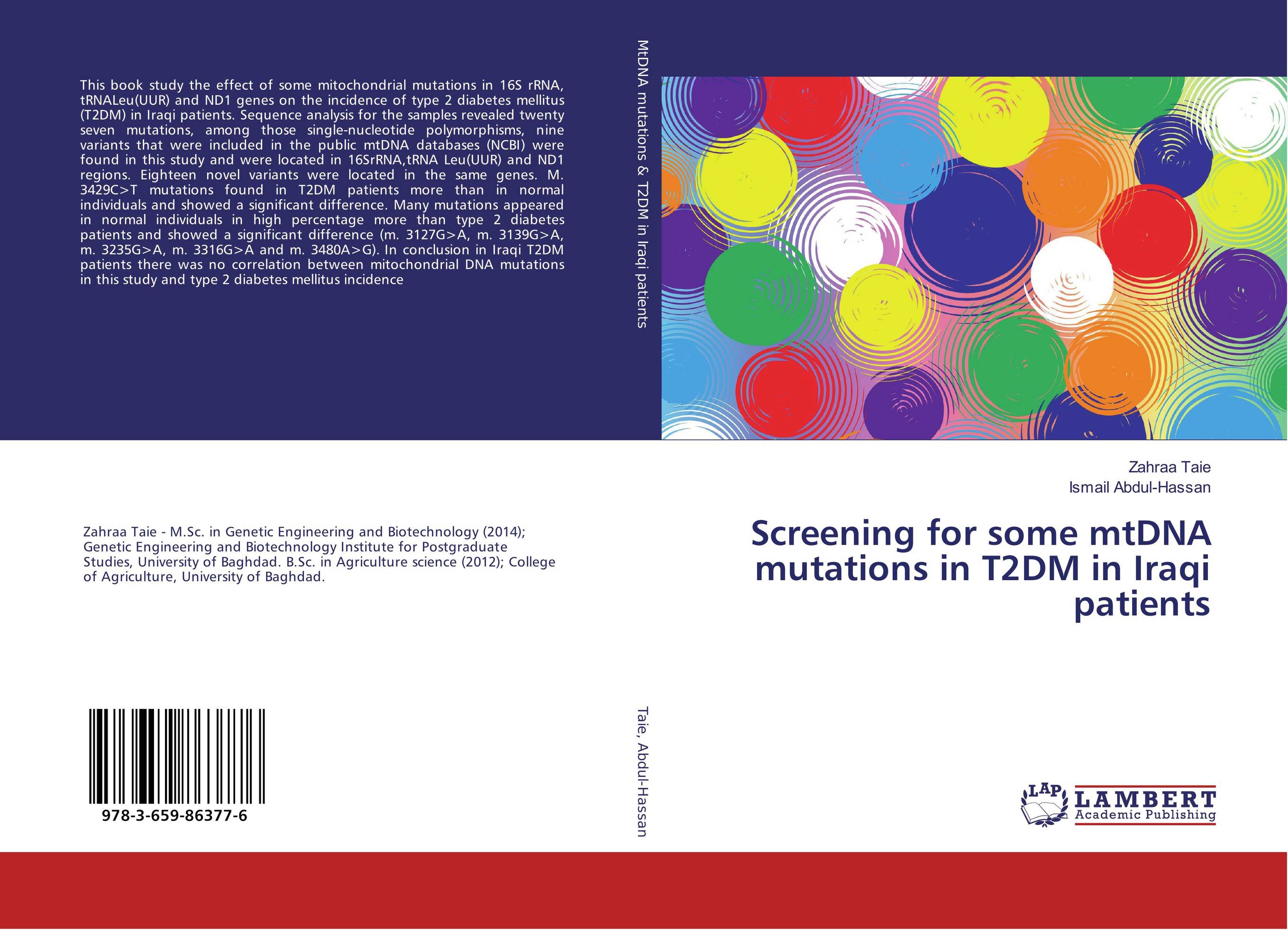 Screening for some mtDNA mutations in T2DM in Iraqi patients..