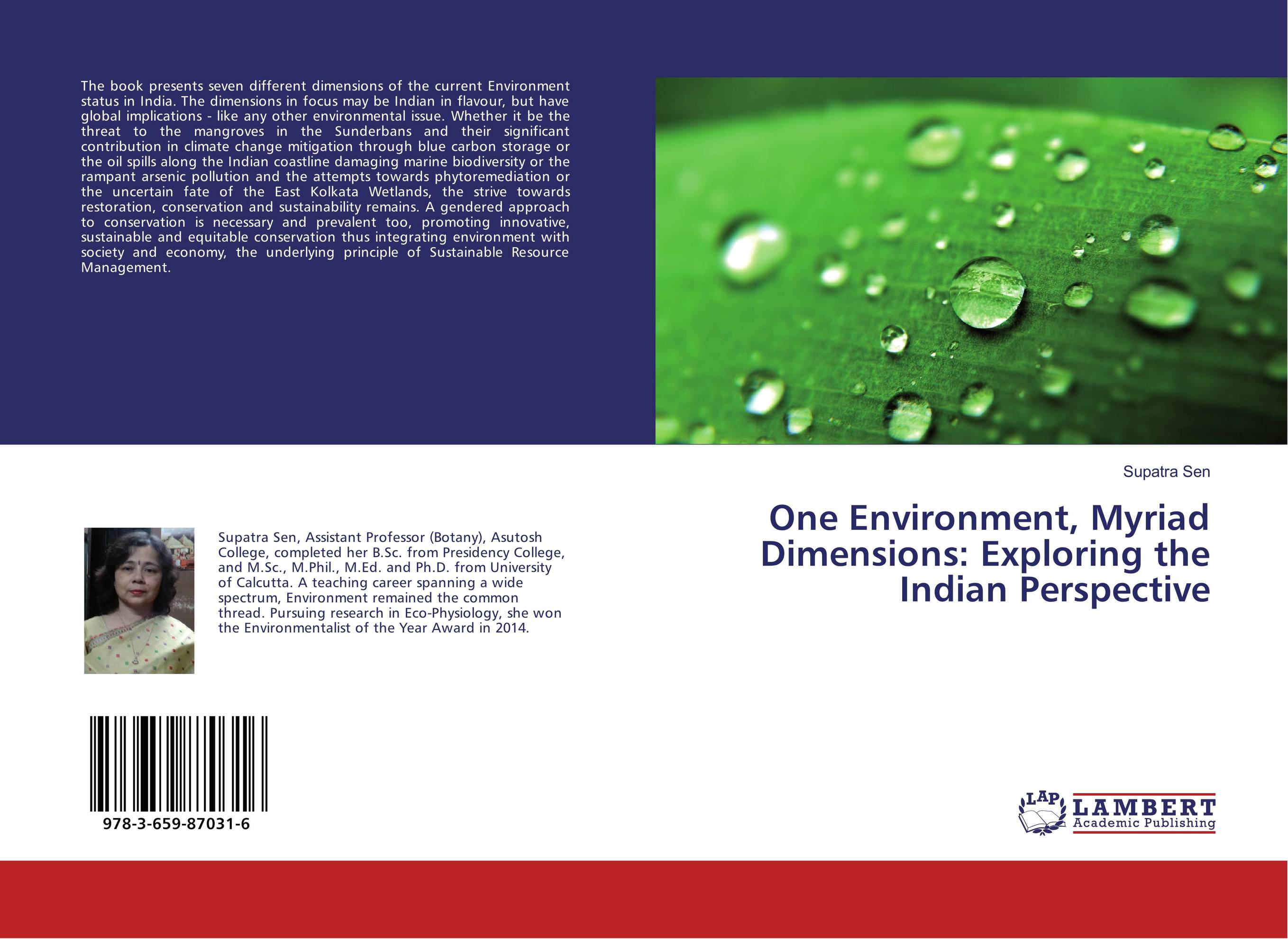 One Environment, Myriad Dimensions: Exploring the Indian Perspective..