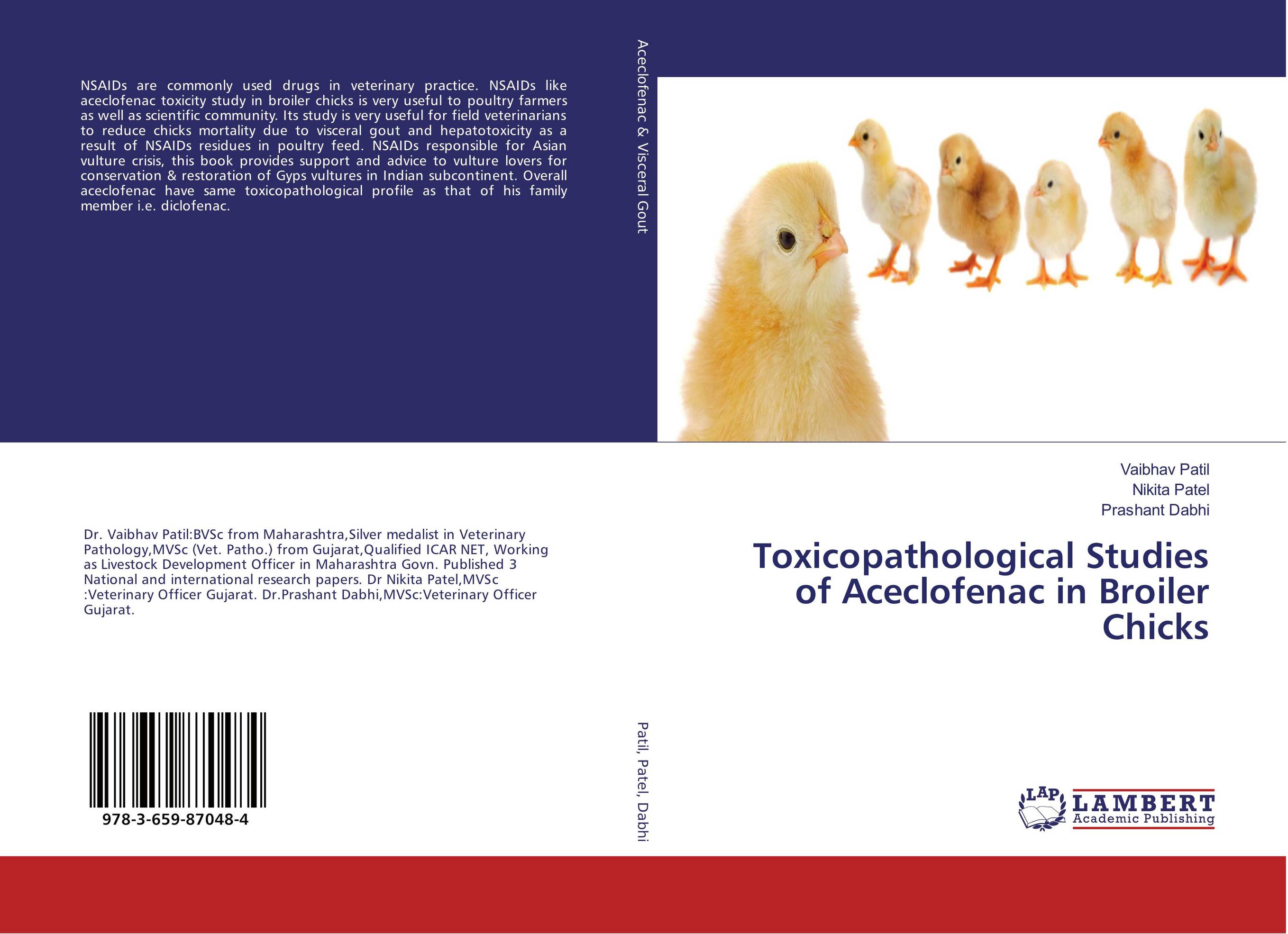 Toxicopathological Studies of Aceclofenac in Broiler Chicks..