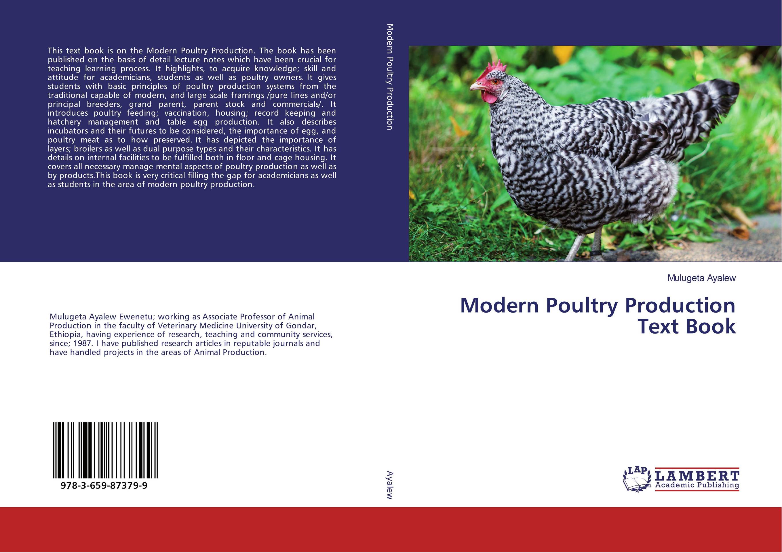 Modern Poultry Production Text Book..