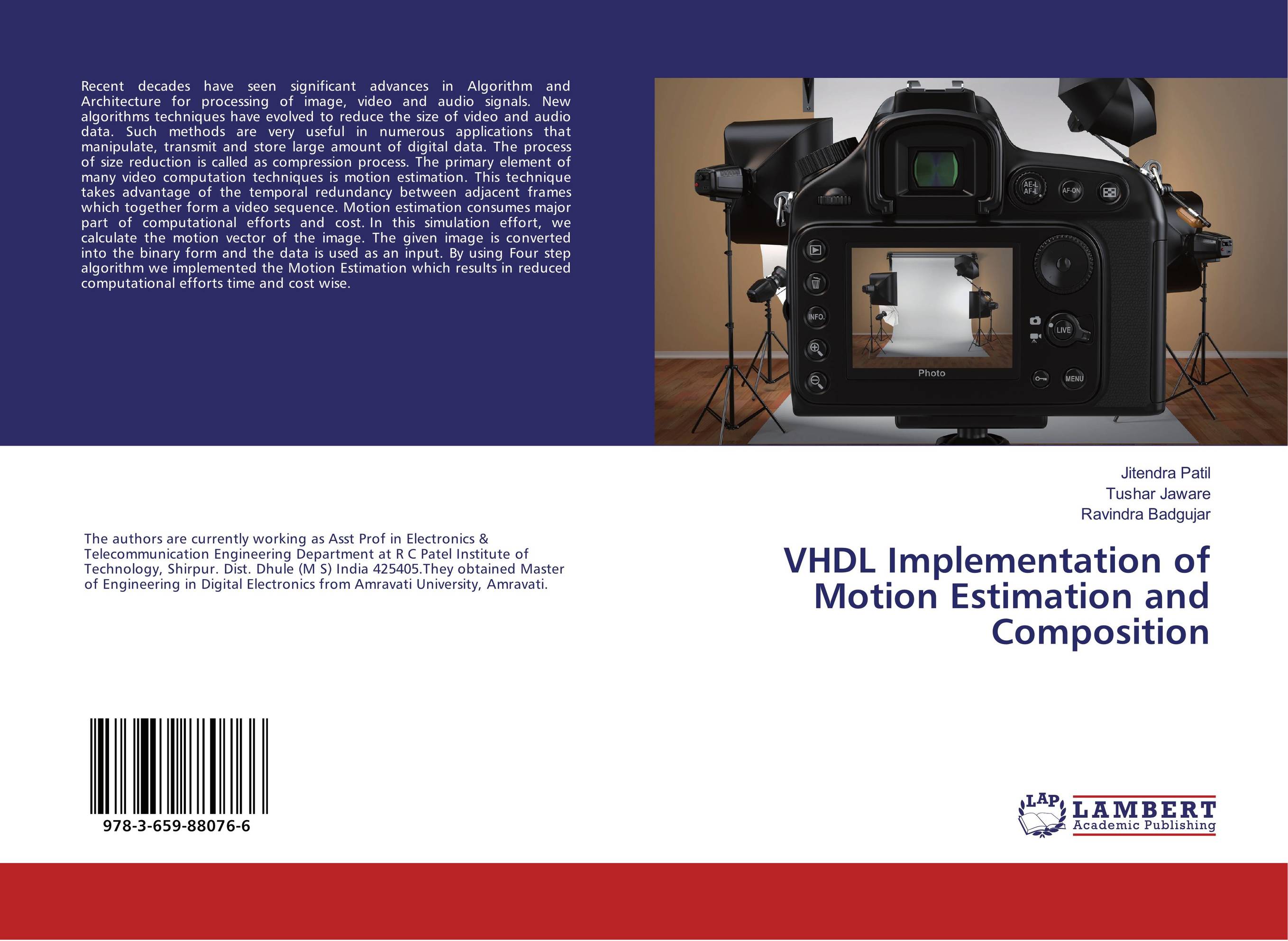 VHDL Implementation of Motion Estimation and Composition..