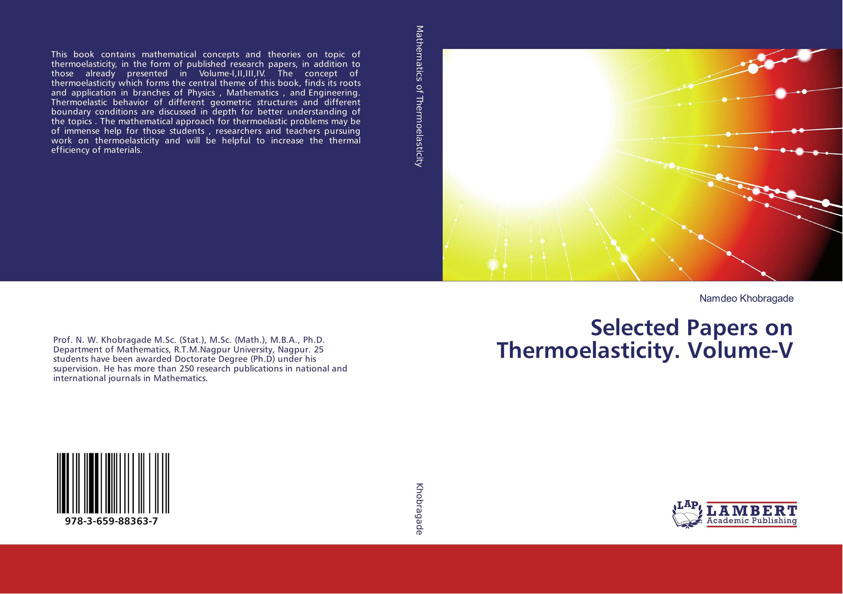 Selected Papers on Thermoelasticity. Volume-V..