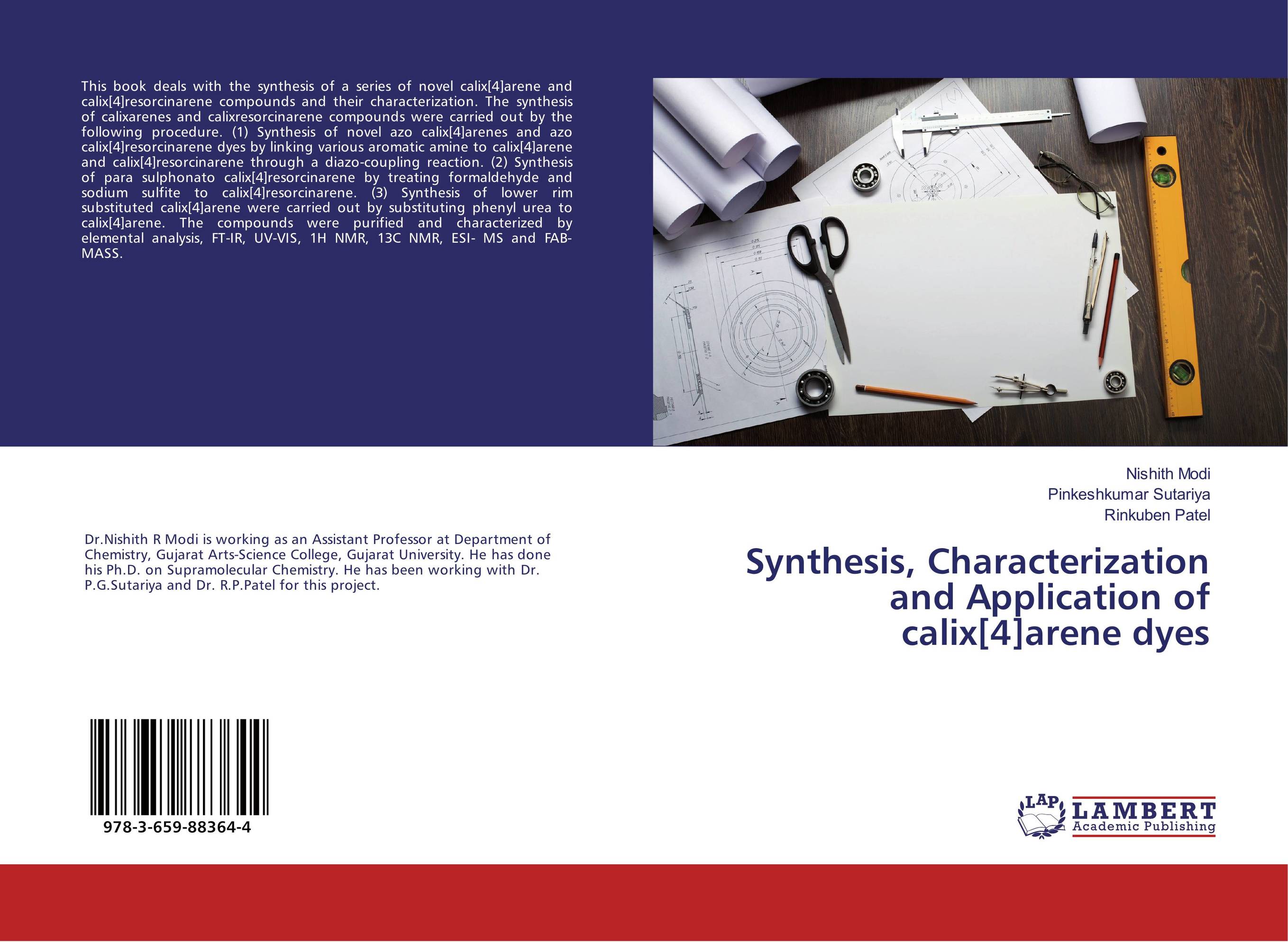 Synthesis, Characterization and Application of calix[4]arene dyes..