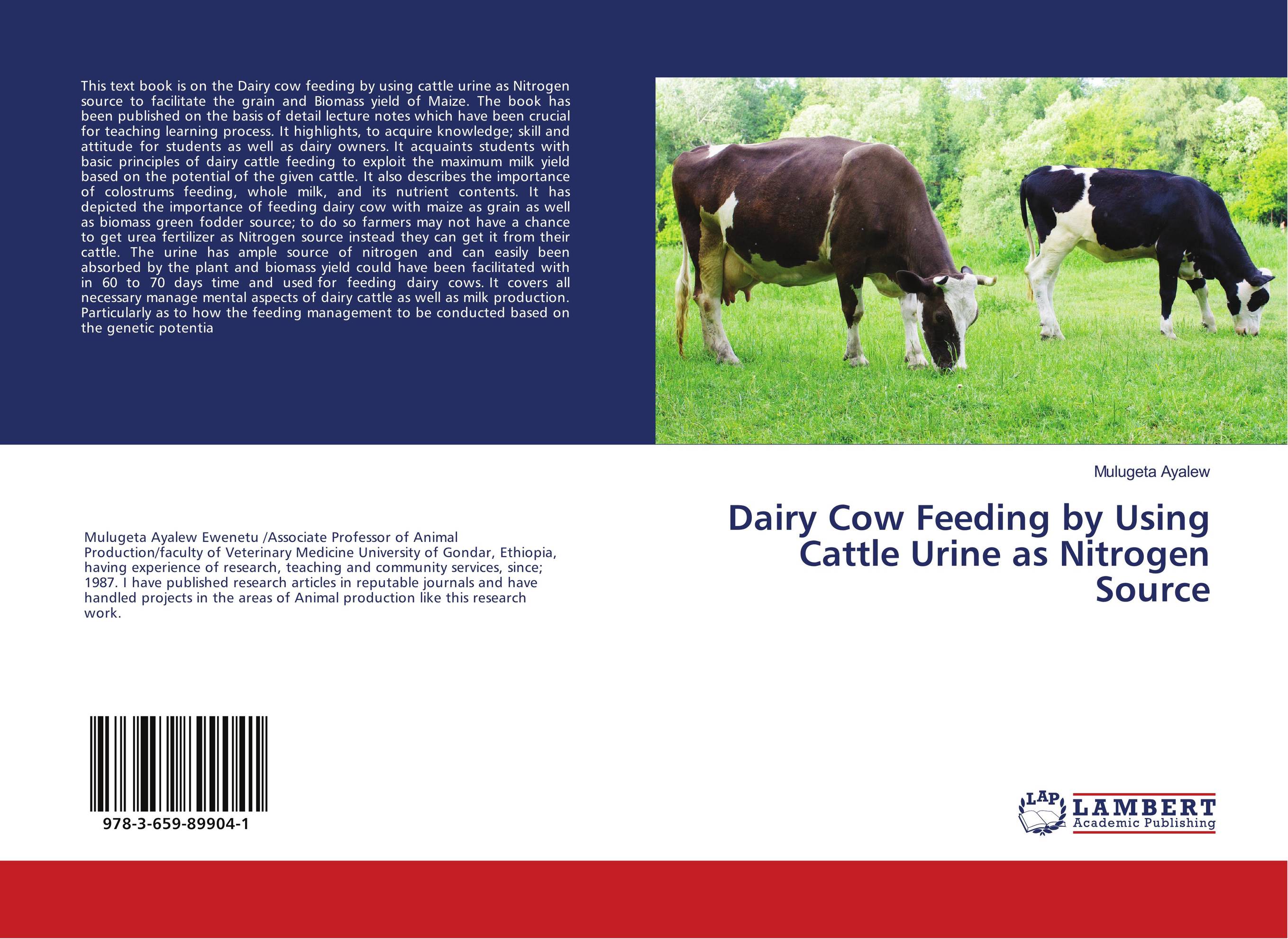 Dairy Cow Feeding by Using Cattle Urine as Nitrogen Source..