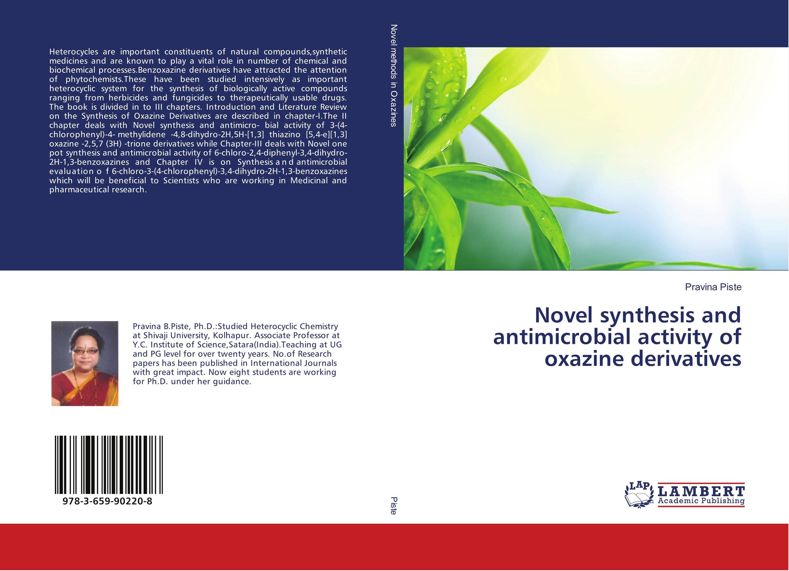 Novel synthesis and antimicrobial activity of oxazine derivatives..