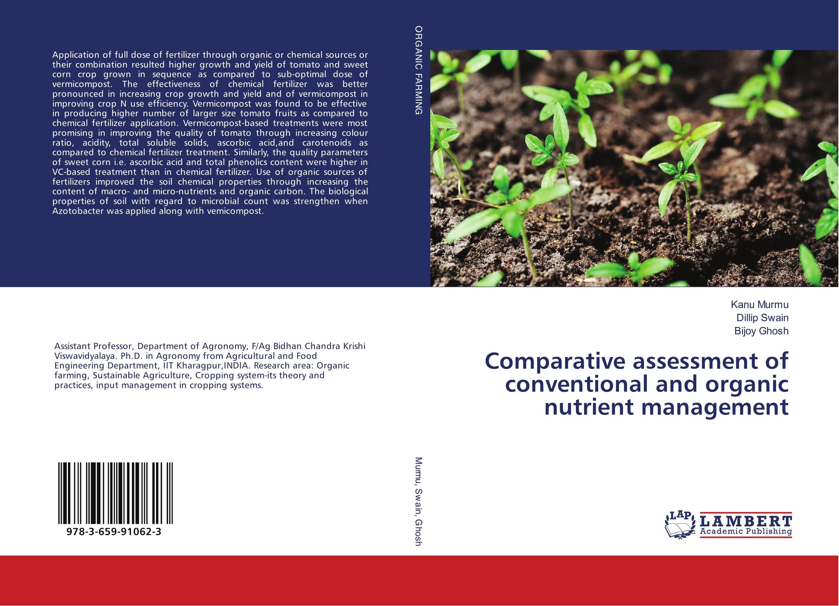 Comparative assessment of conventional and organic nutrient management..