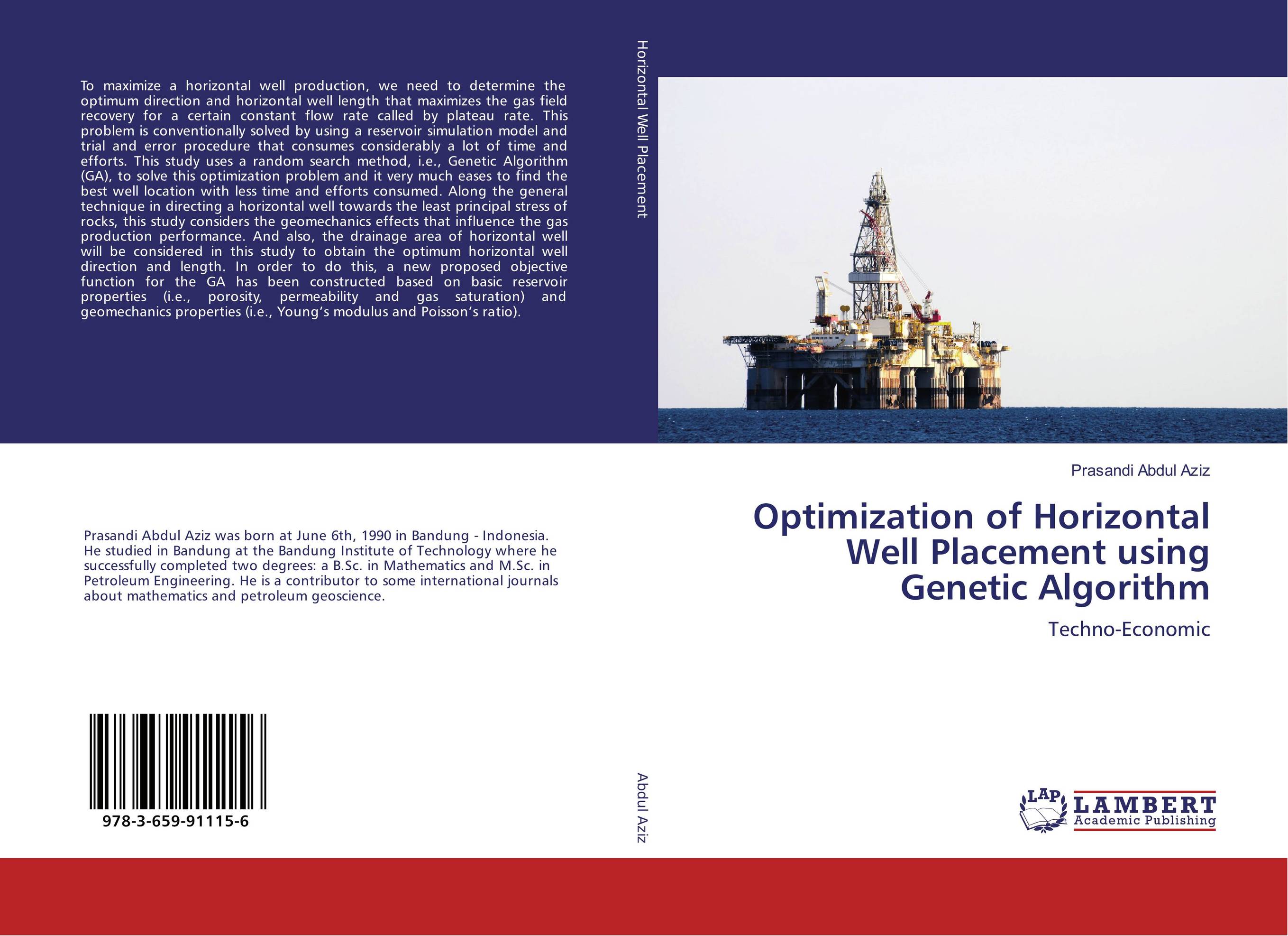 Optimization of Horizontal Well Placement using Genetic Algorithm. Techno-Economic.