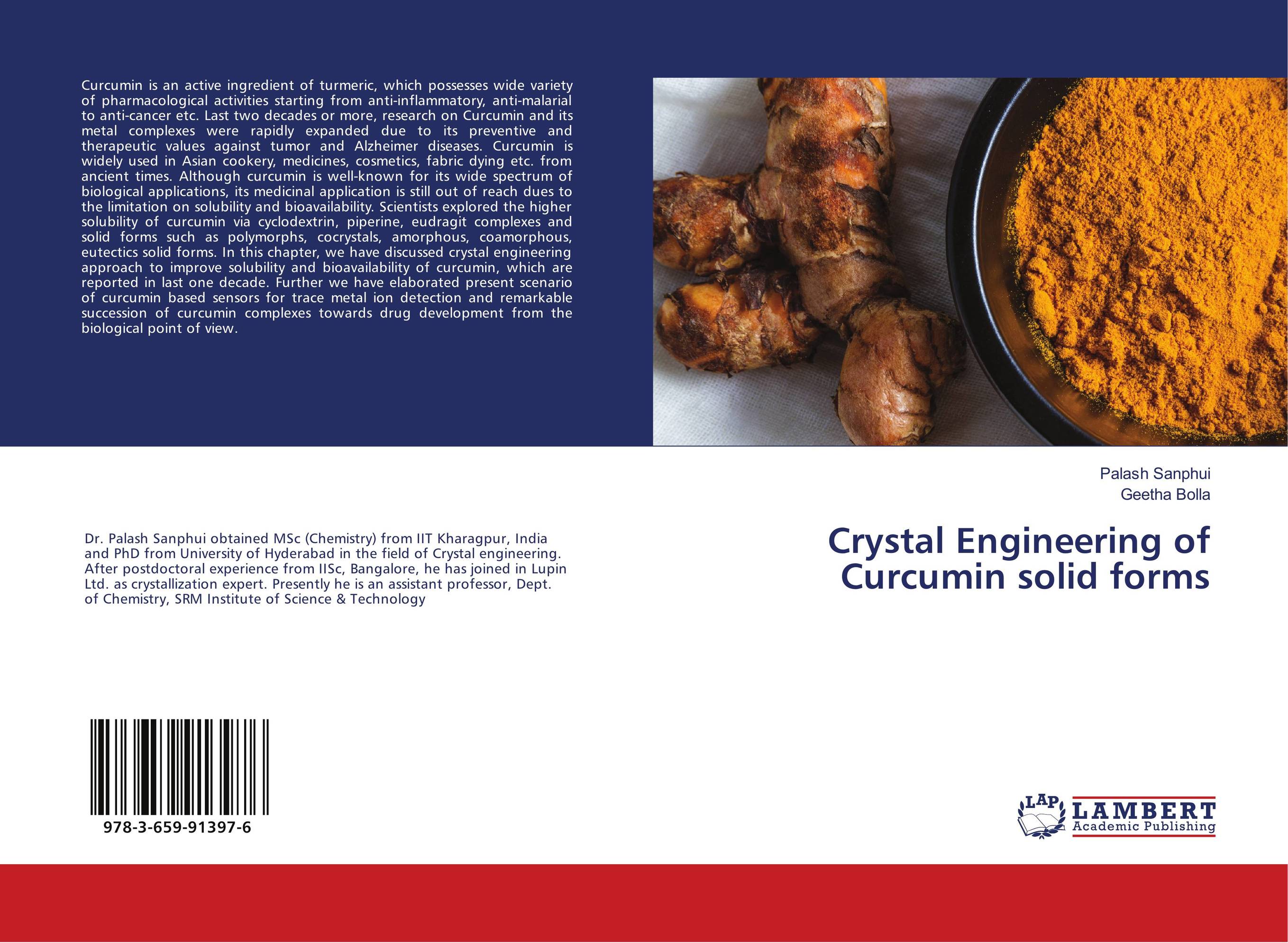 Crystal Engineering of Curcumin solid forms..