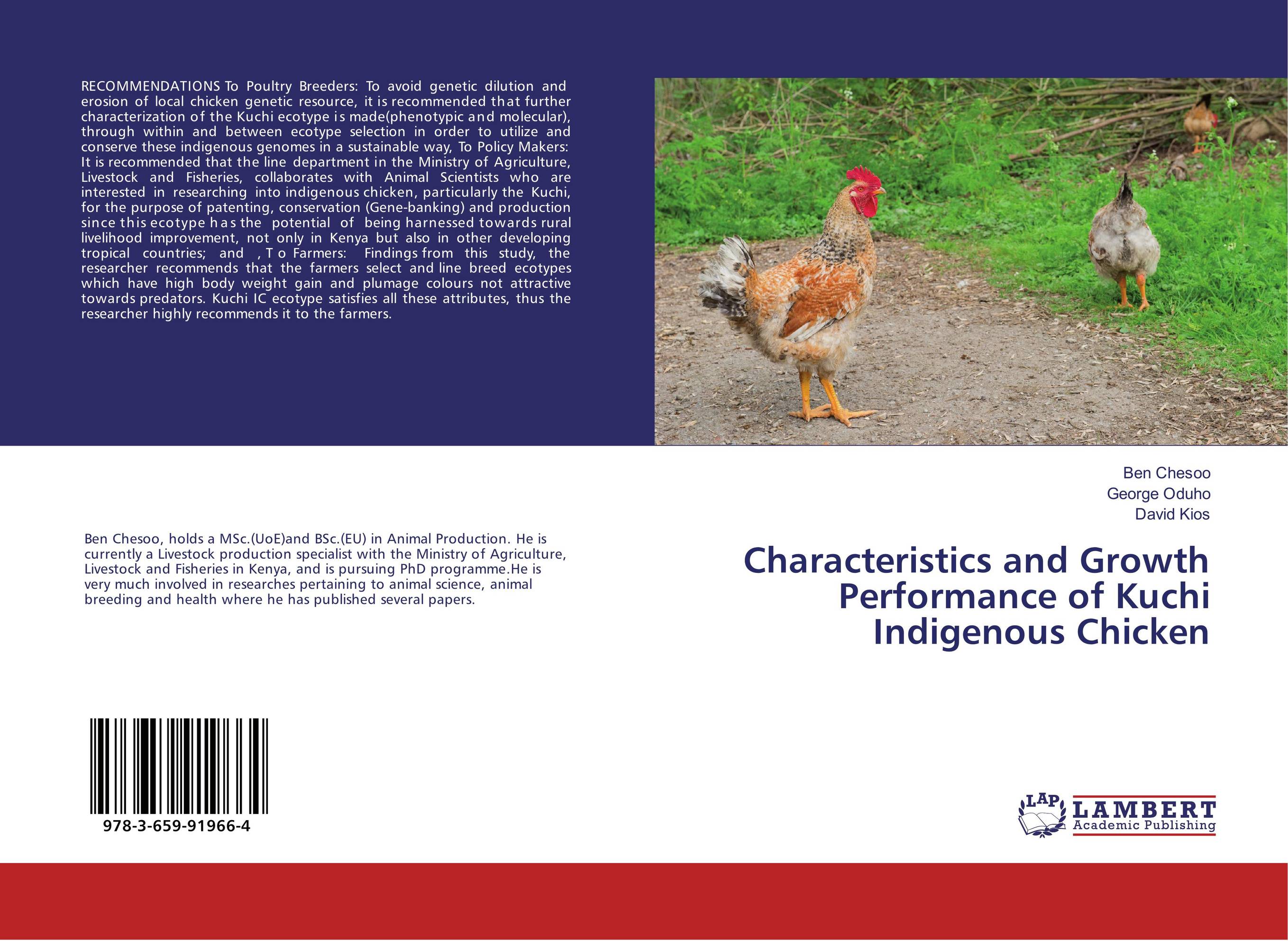Characteristics and Growth Performance of Kuchi Indigenous Chicken..
