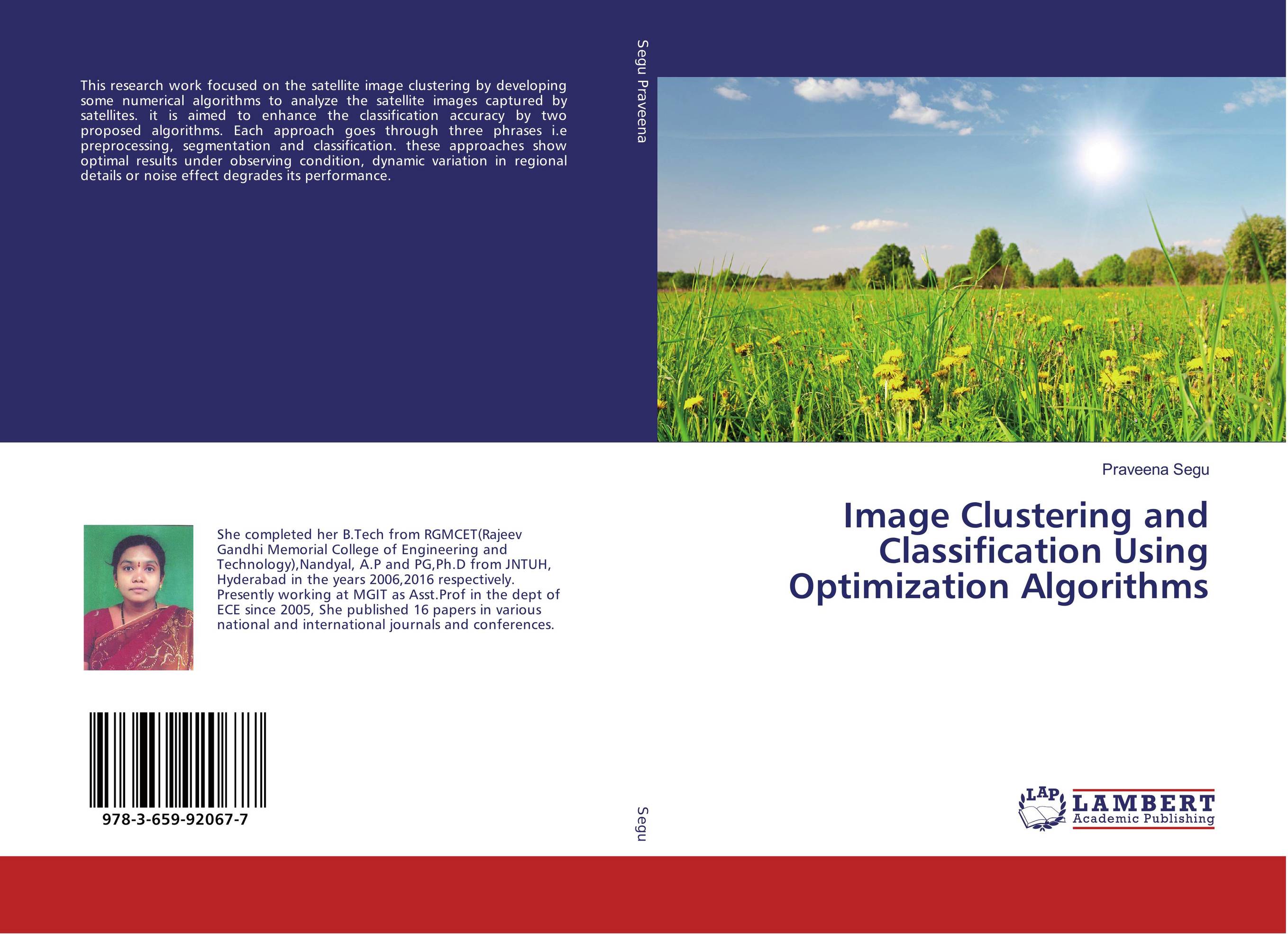 Image Clustering and Classification Using Optimization Algorithms..