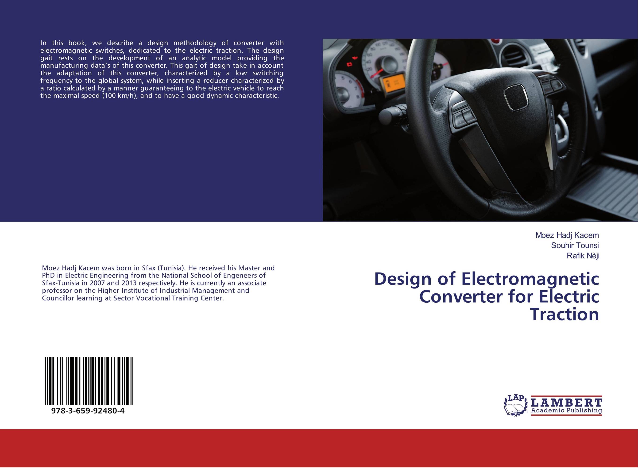 Design of Electromagnetic Converter for Electric Traction..