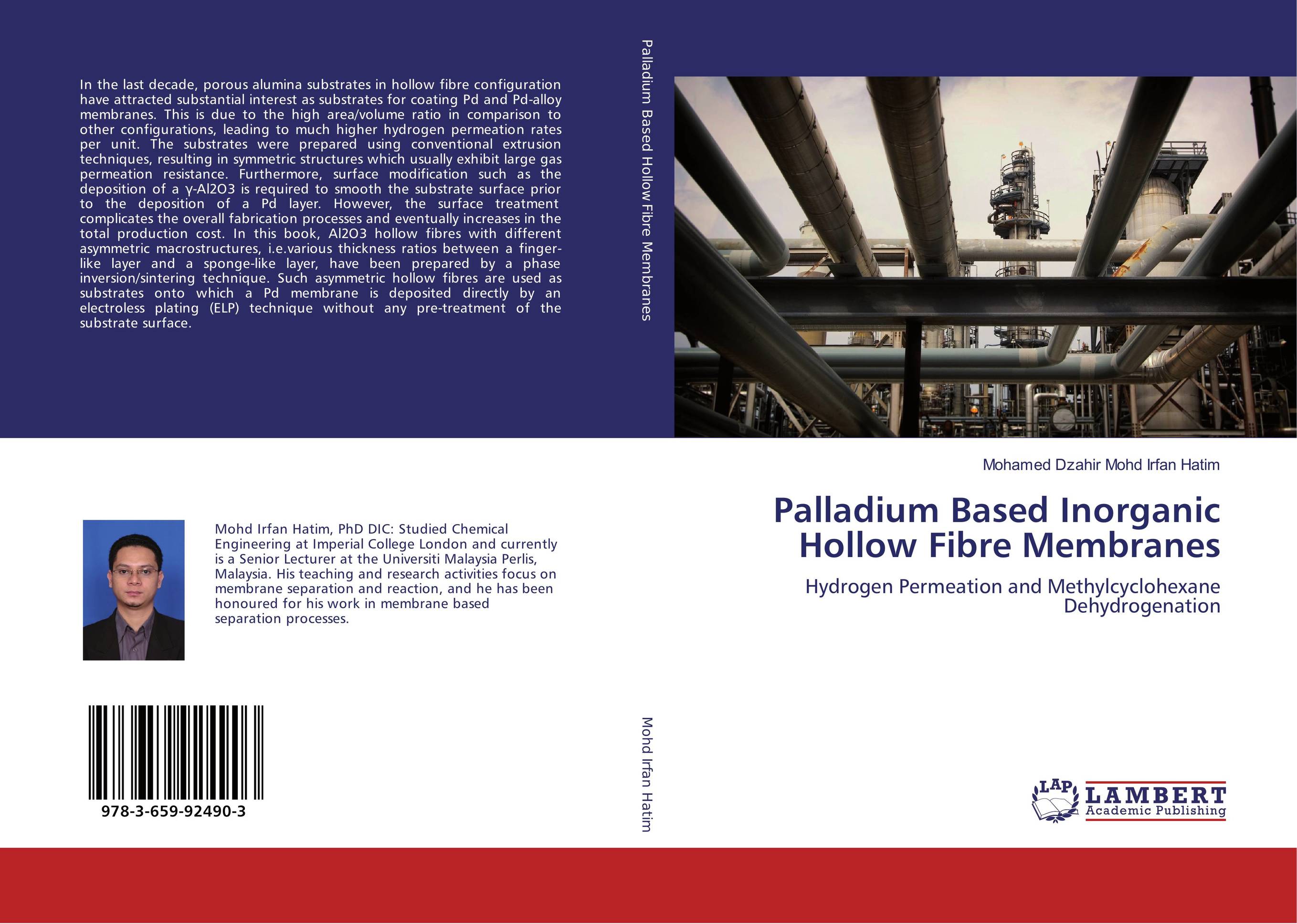 Palladium Based Inorganic Hollow Fibre Membranes. Hydrogen Permeation and Methylcyclohexane Dehydrogenation.