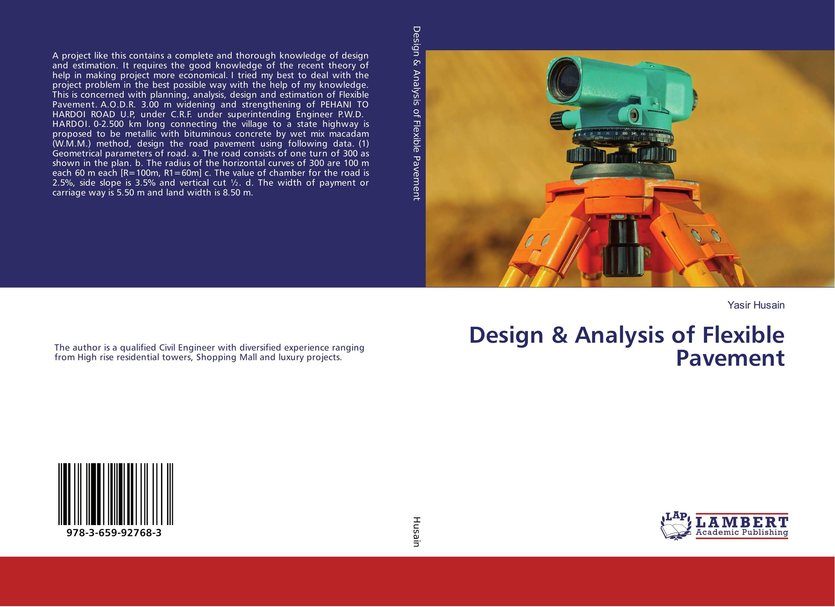 Design &amp;amp; Analysis of Flexible Pavement..