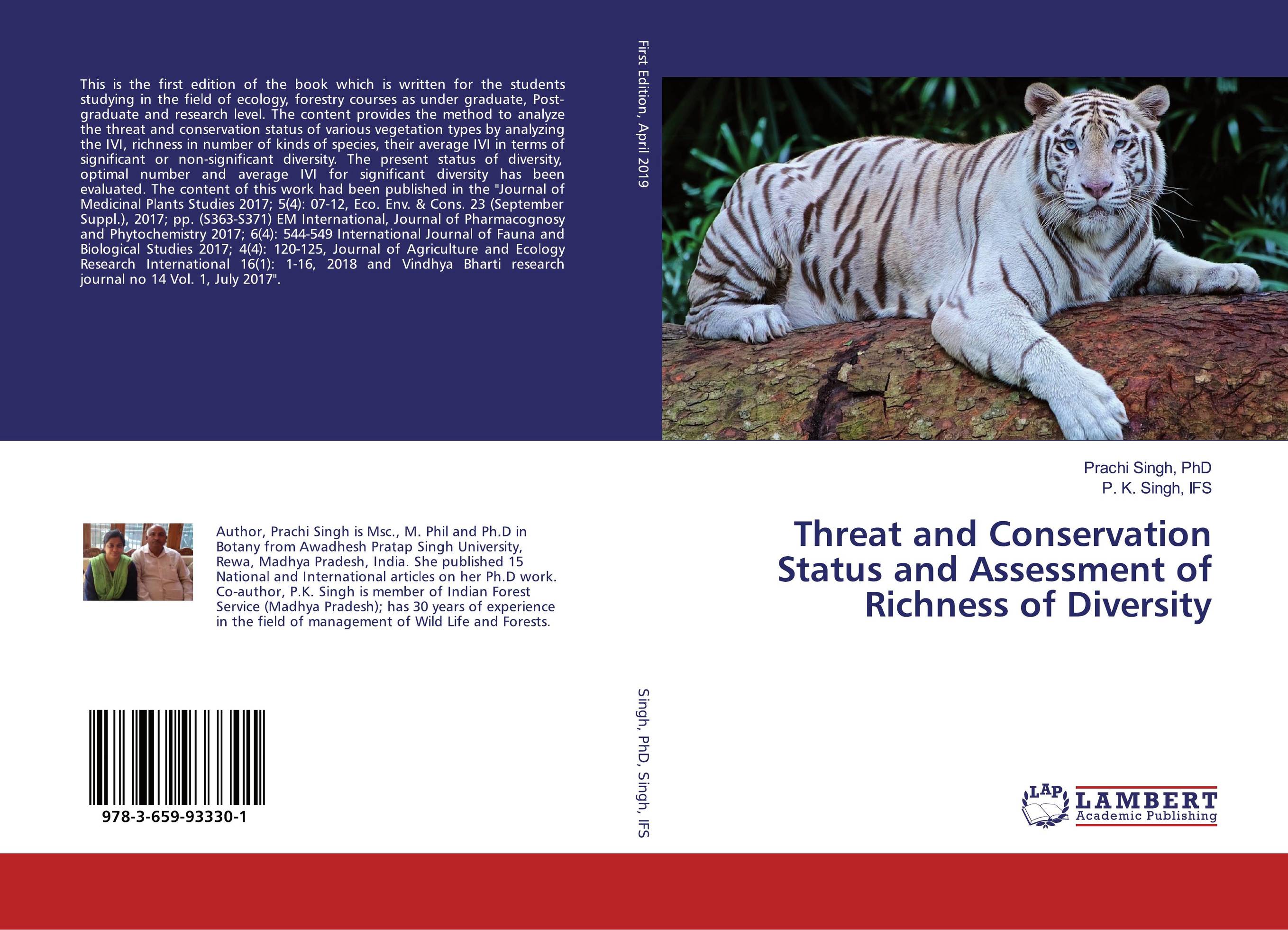 Threat and Conservation Status and Assessment of Richness of Diversity..