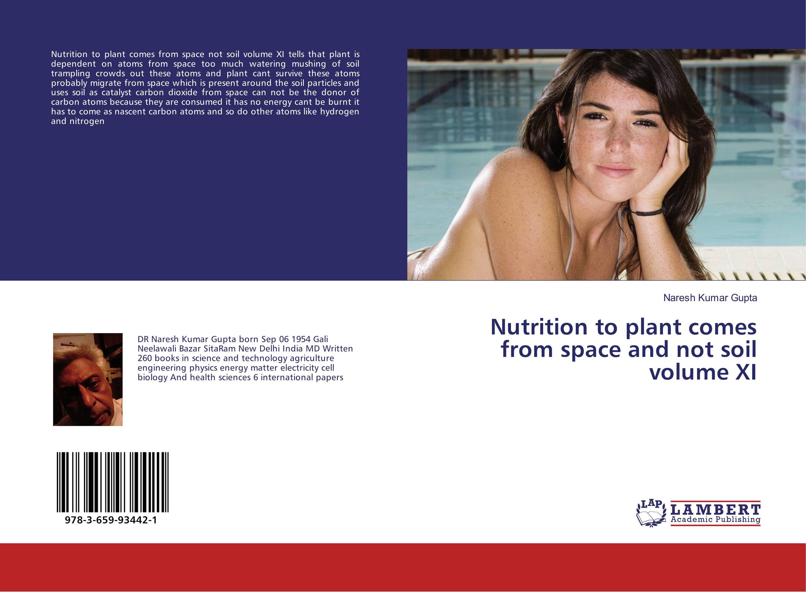 Nutrition to plant comes from space and not soil volume XI..