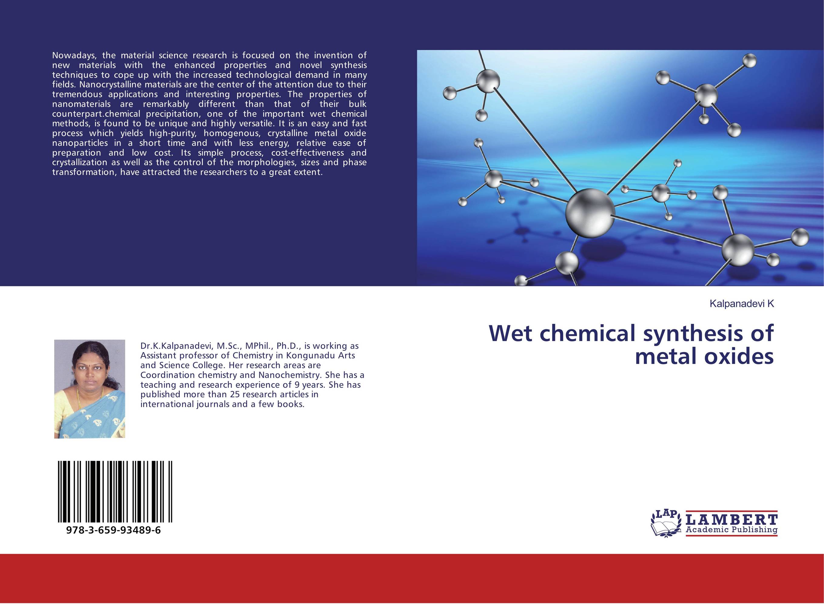 Wet chemical synthesis of metal oxides..