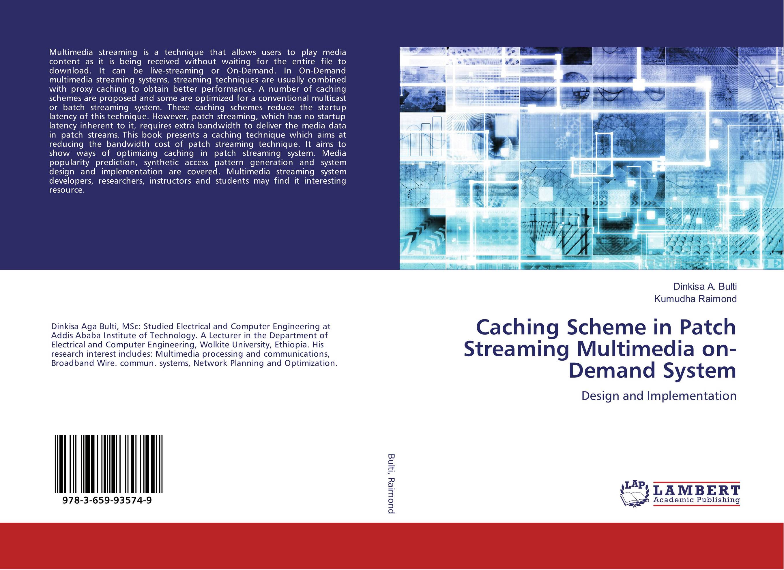 Caching Scheme in Patch Streaming Multimedia on-Demand System. Design and Implementation.