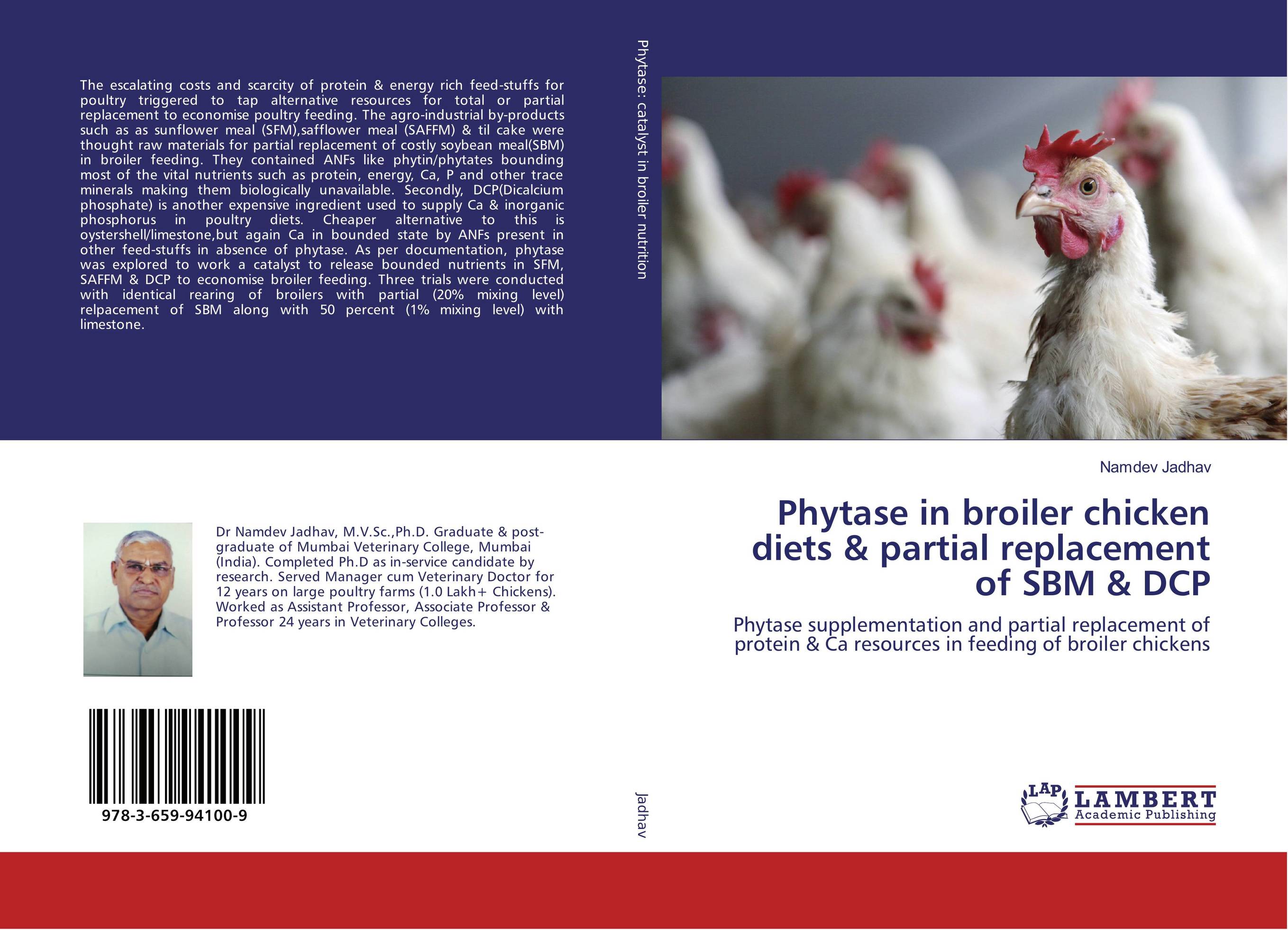 9783659941009 Phytase in broiler chicken diets & partial replace of SBM & DCP 9783659941009 Phytase in broiler chicken diets & partial replace of SBM & DCP
