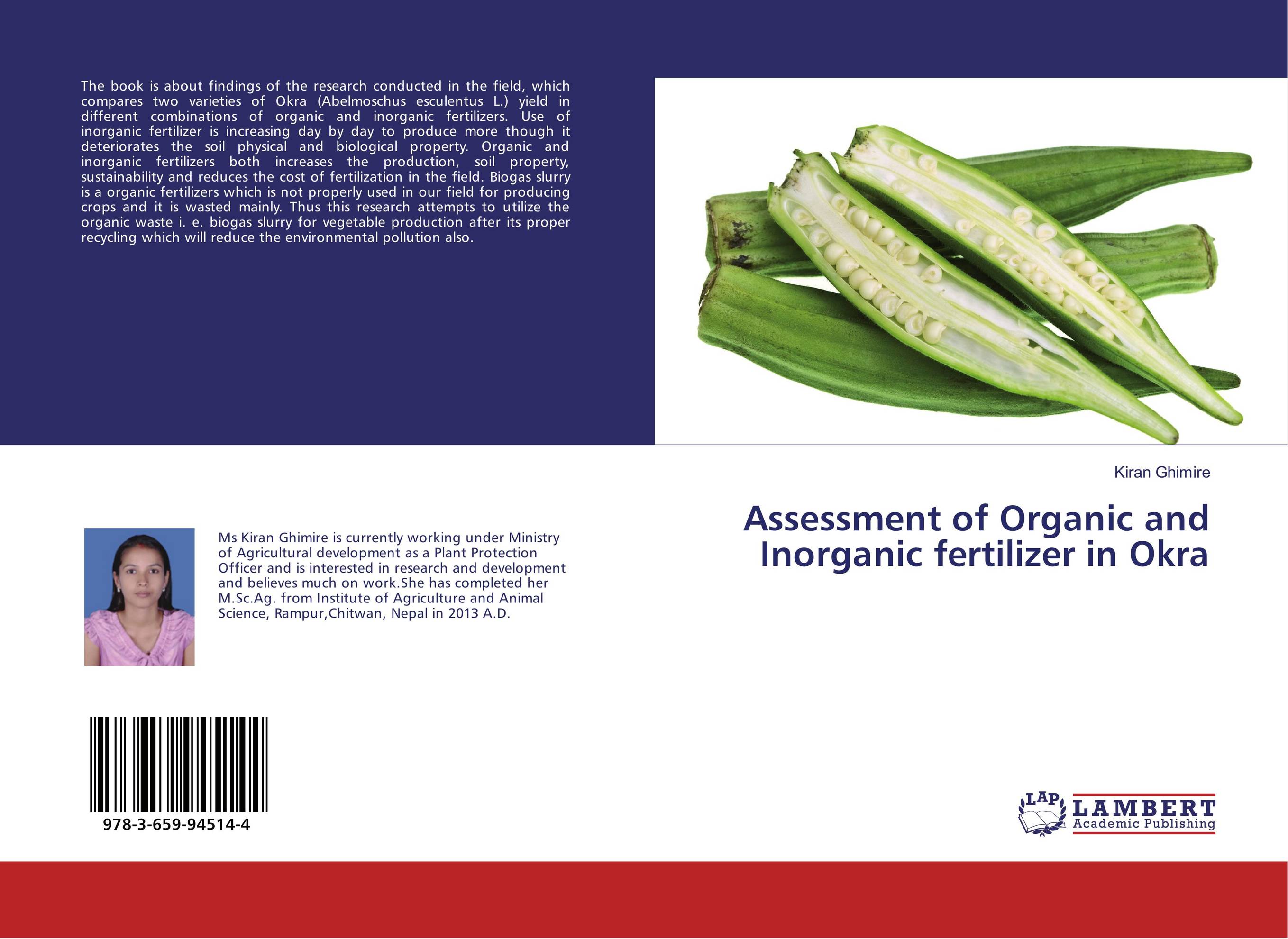 Assessment of Organic and Inorganic fertilizer in Okra..