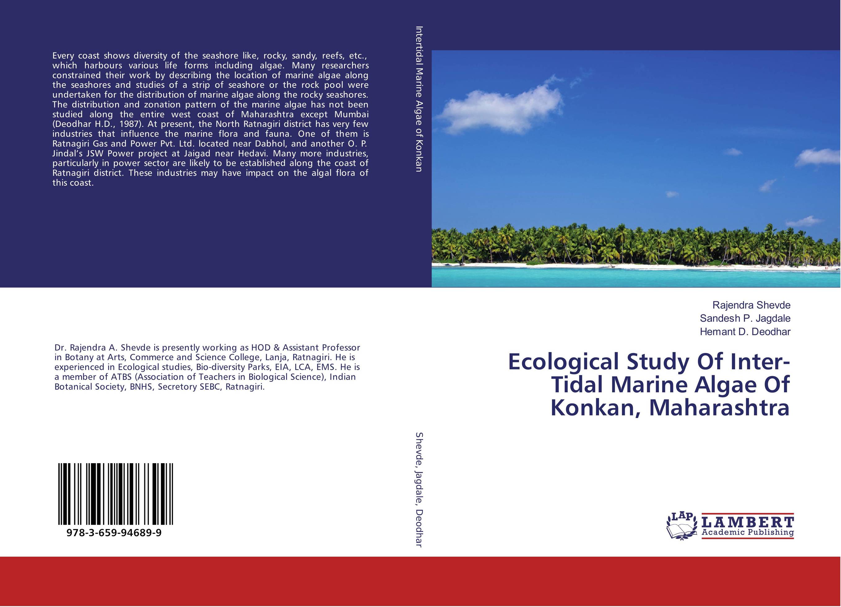 Ecological Study Of Inter-Tidal Marine Algae Of Konkan, Maharashtra..