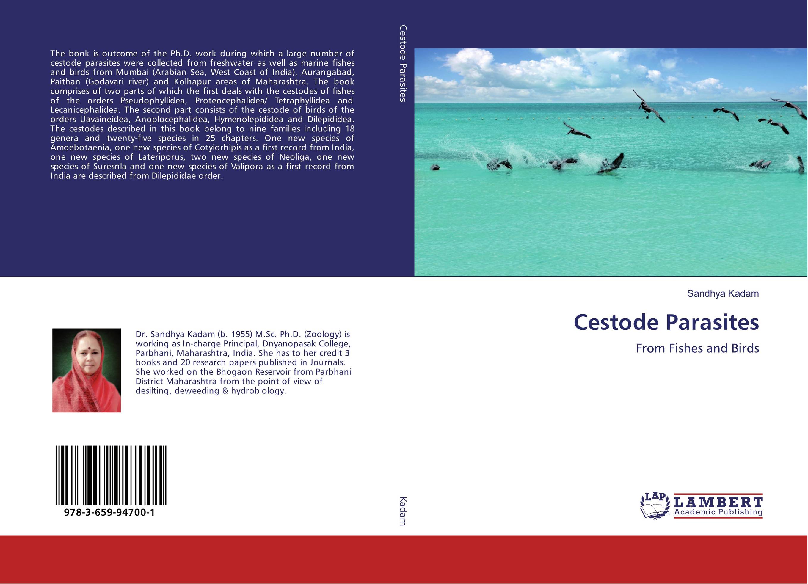 Cestode Parasites. From Fishes and Birds.