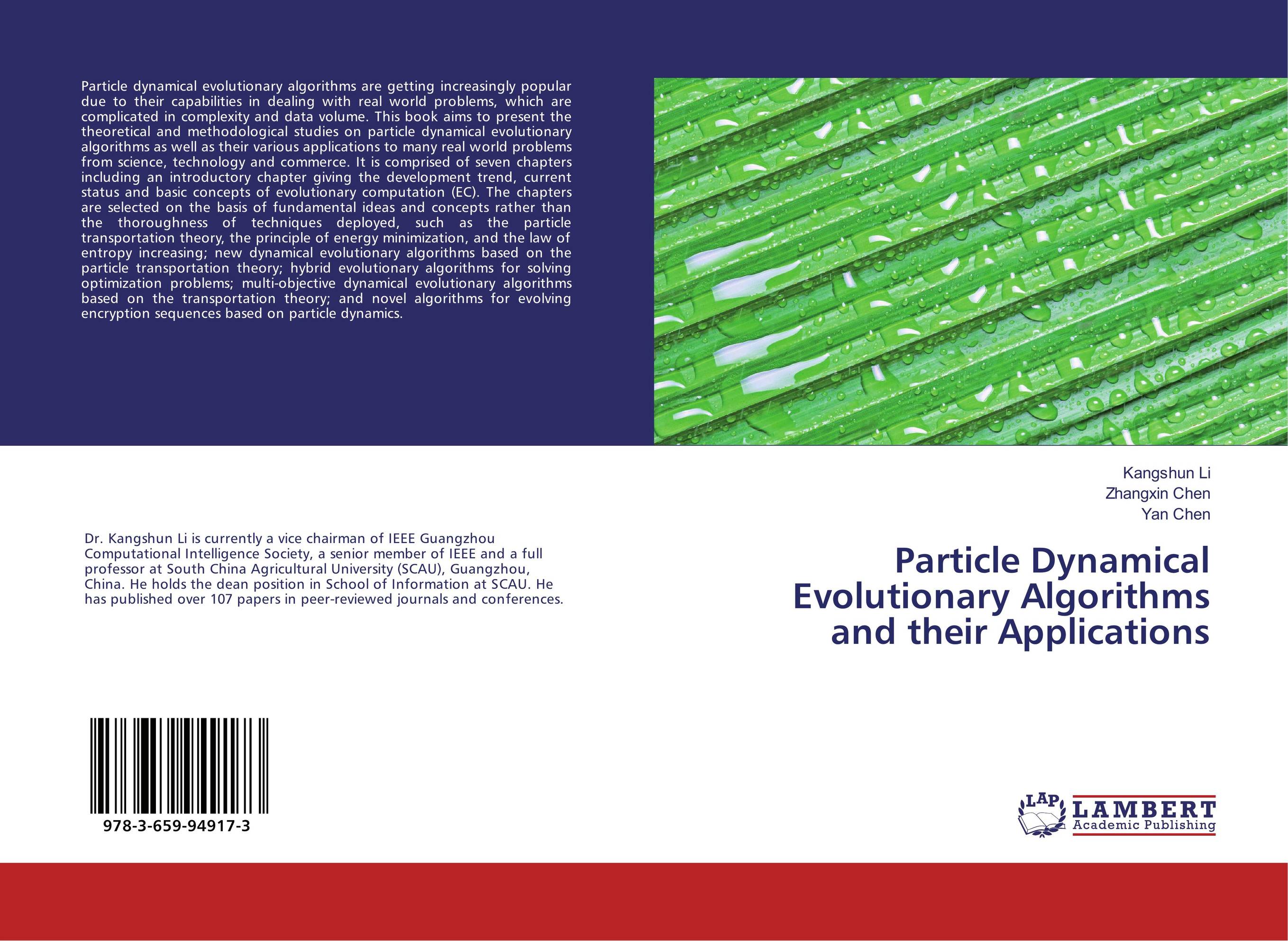 Particle Dynamical Evolutionary Algorithms and their Applications..
