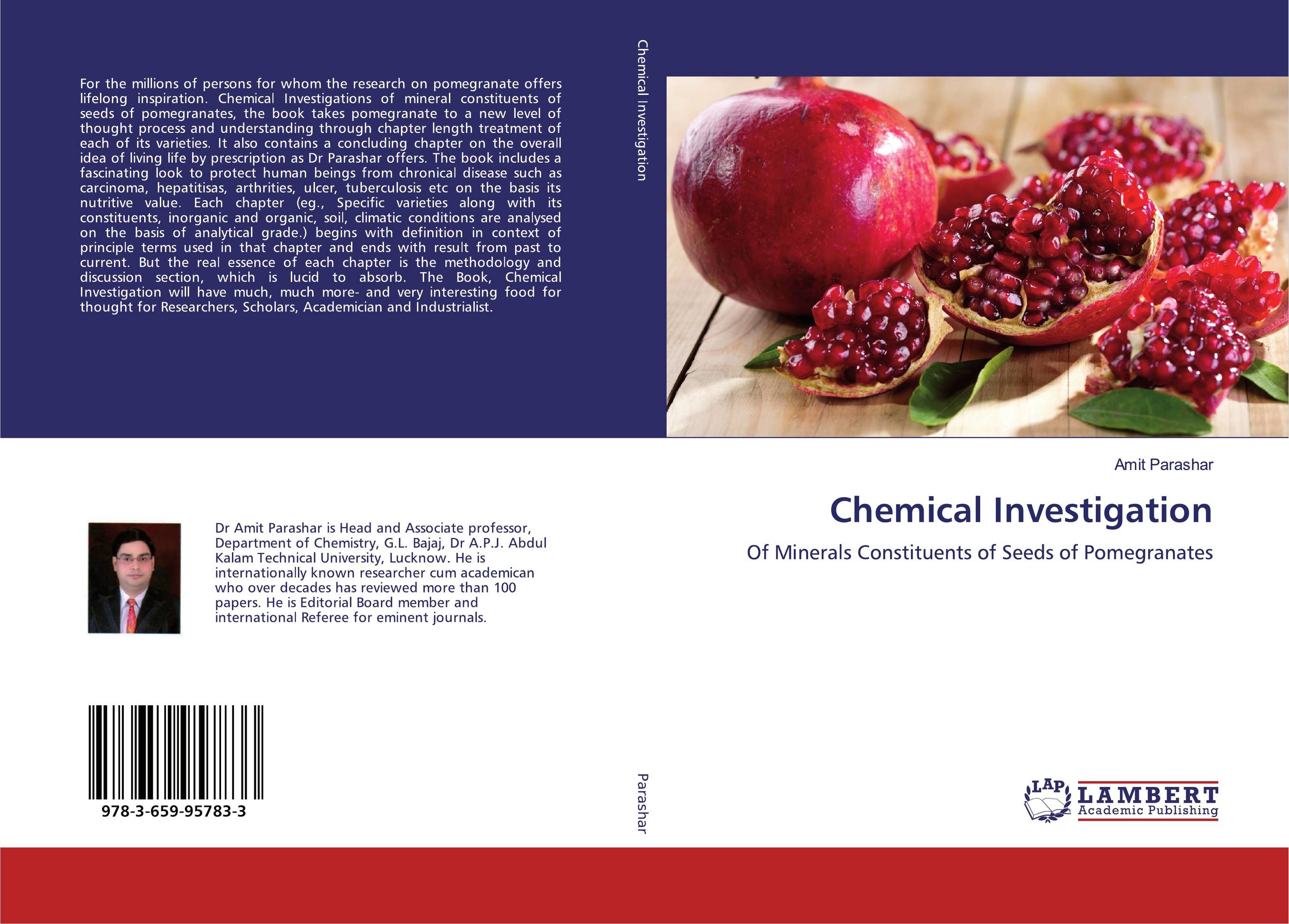 Chemical Investigation. Of Minerals Constituents of Seeds of Pomegranates.