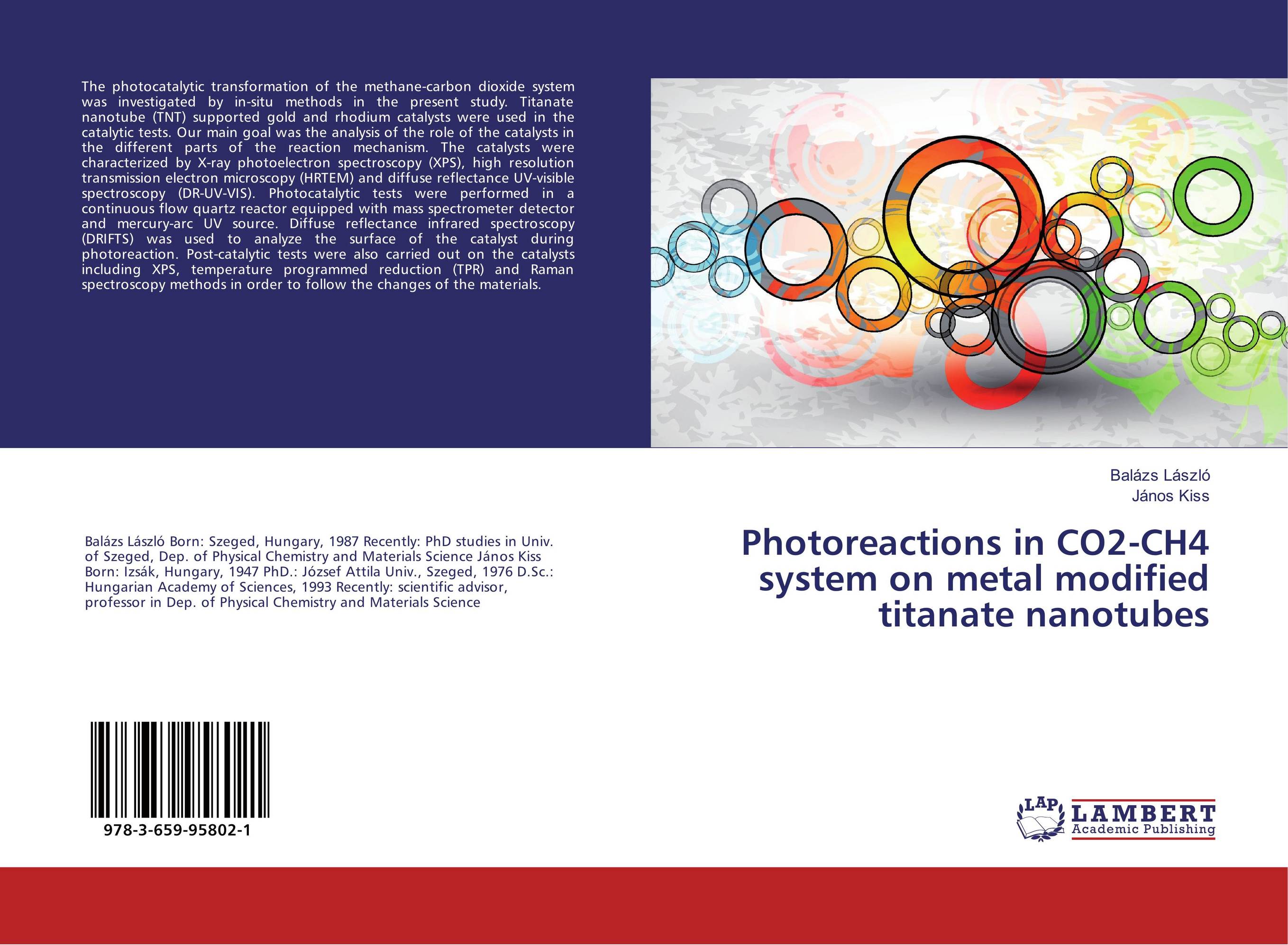 Photoreactions in CO2-CH4 system on metal modified titanate nanotubes..