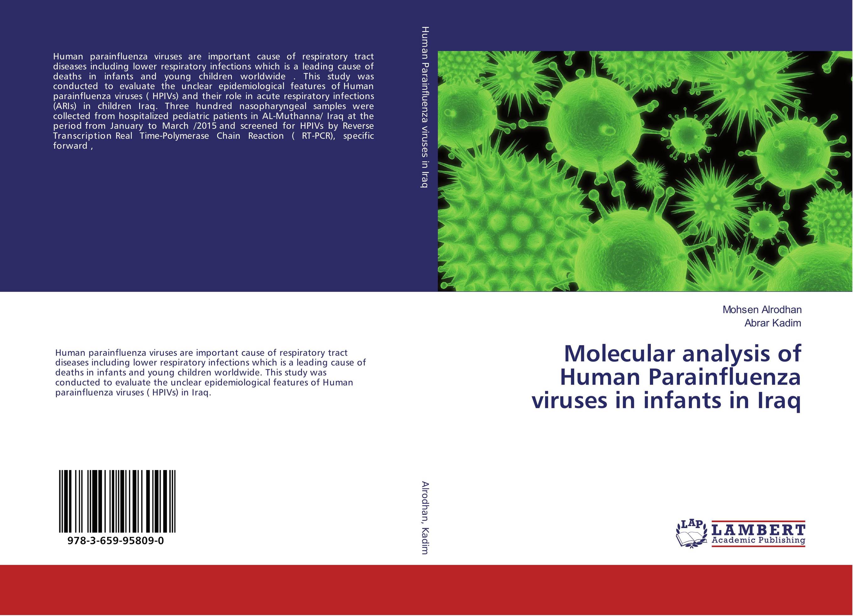 Molecular analysis of Human Parainfluenza viruses in infants in Iraq..